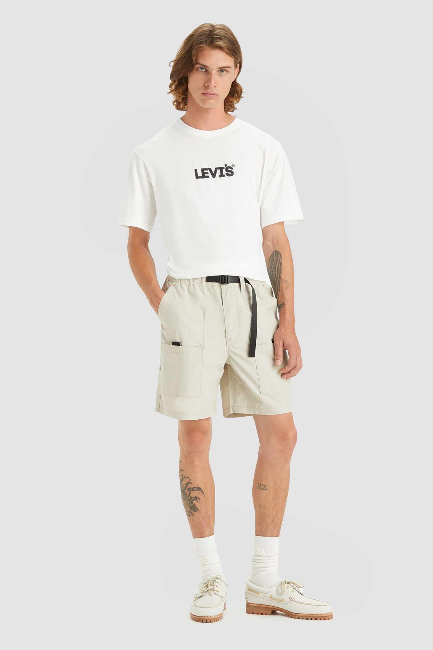 Чоловічі бежеві шорти Levi’s® A7358;0000
