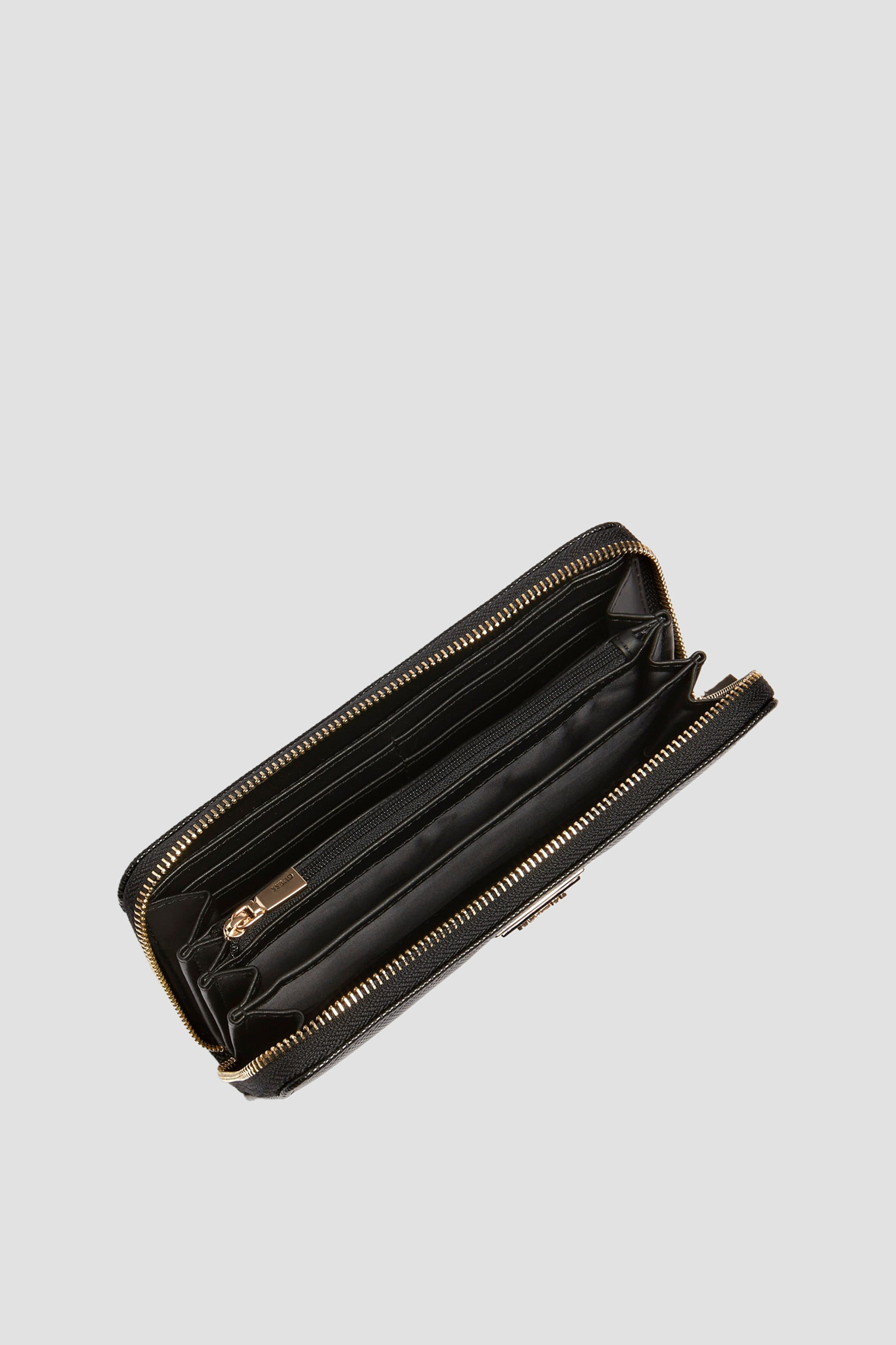 Жіночий чорний гаманець Guess SWZG85.00460;BLA