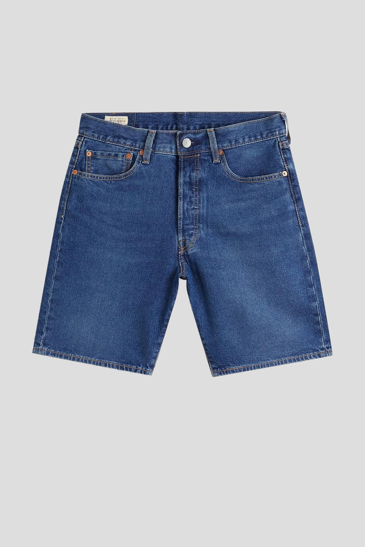 Мужские синие джинсовые шорты 501® Levi’s® 36512;0152