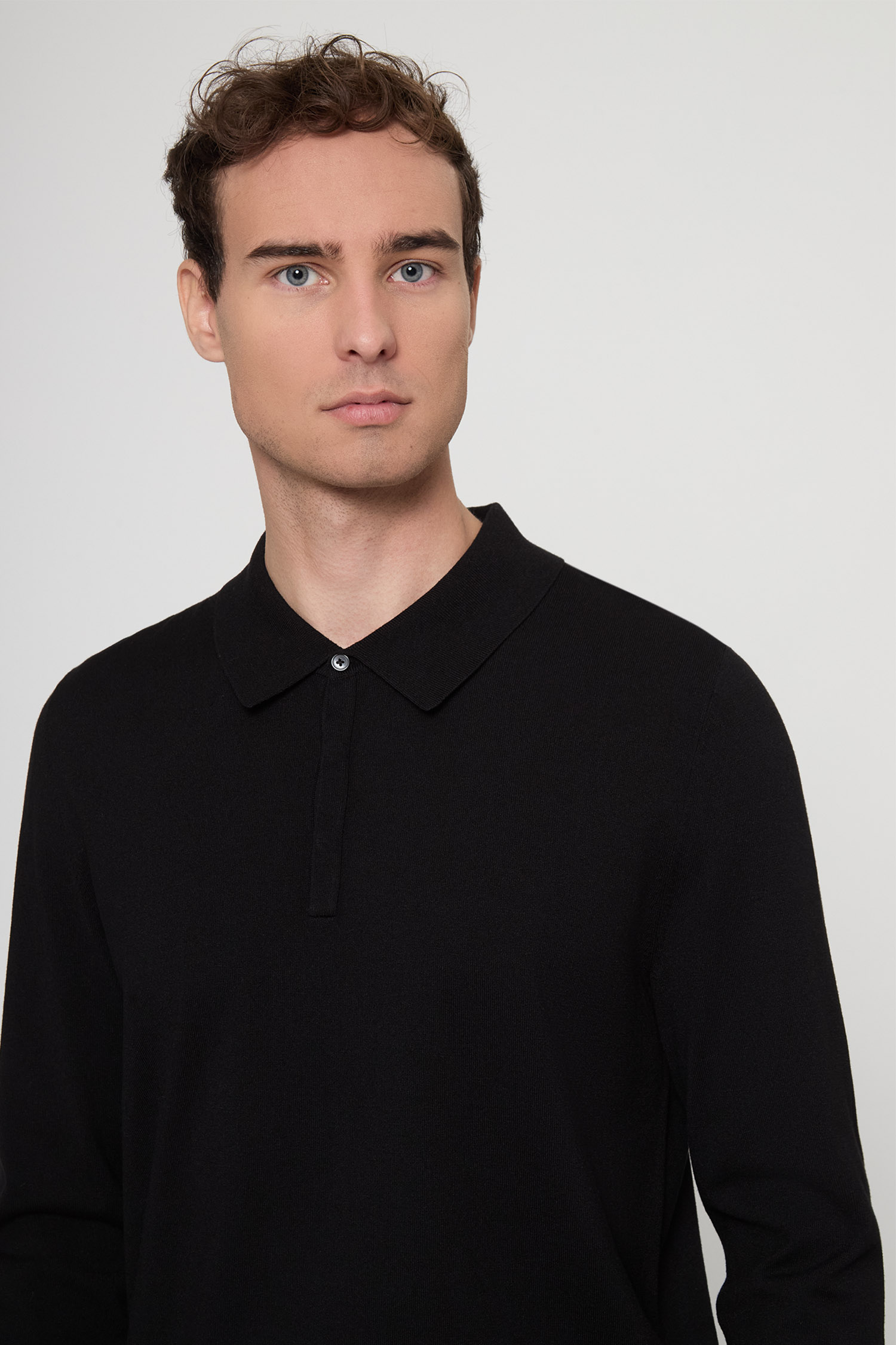 Чоловіче чорне поло HUGO 50532050;001