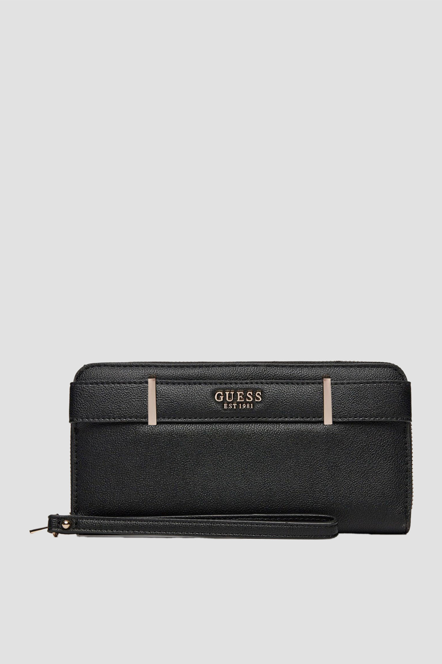 Жіночий чорний гаманець Guess SWBG96.33146;BLA