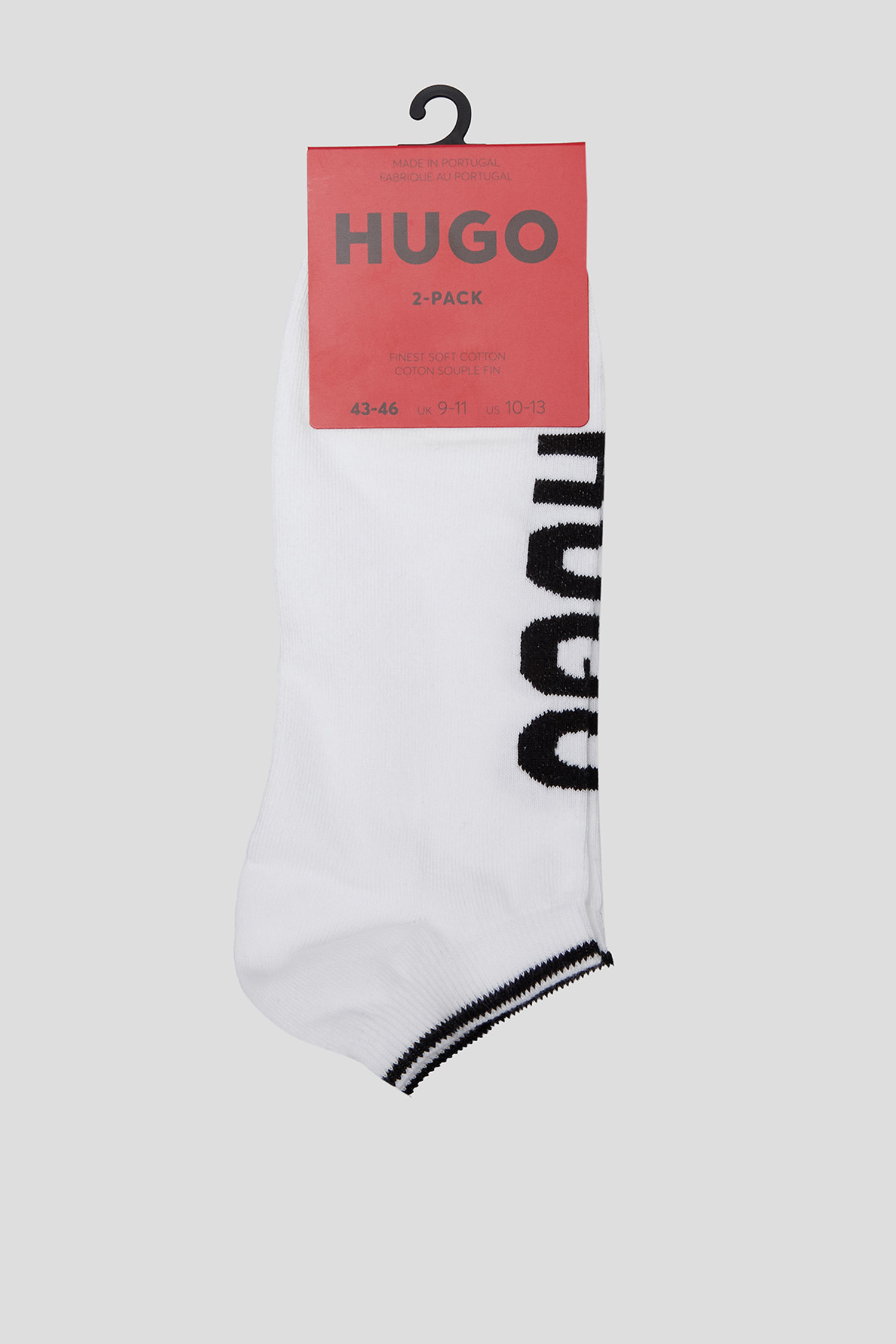 Чоловічі білі шкарпетки HUGO 50468111;100