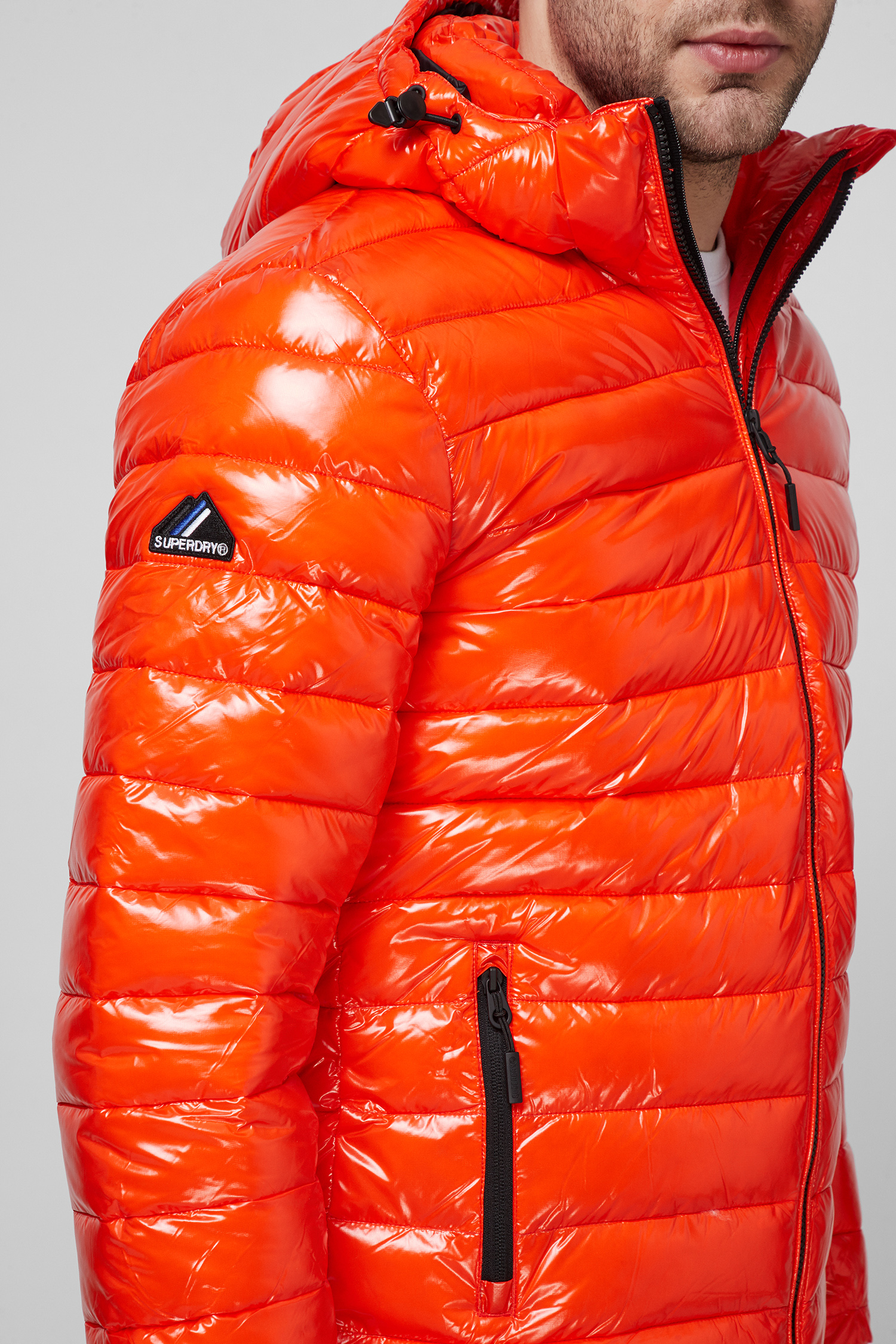 Мужская оранжевая куртка SuperDry M5010256A;OIR — Ultrashop