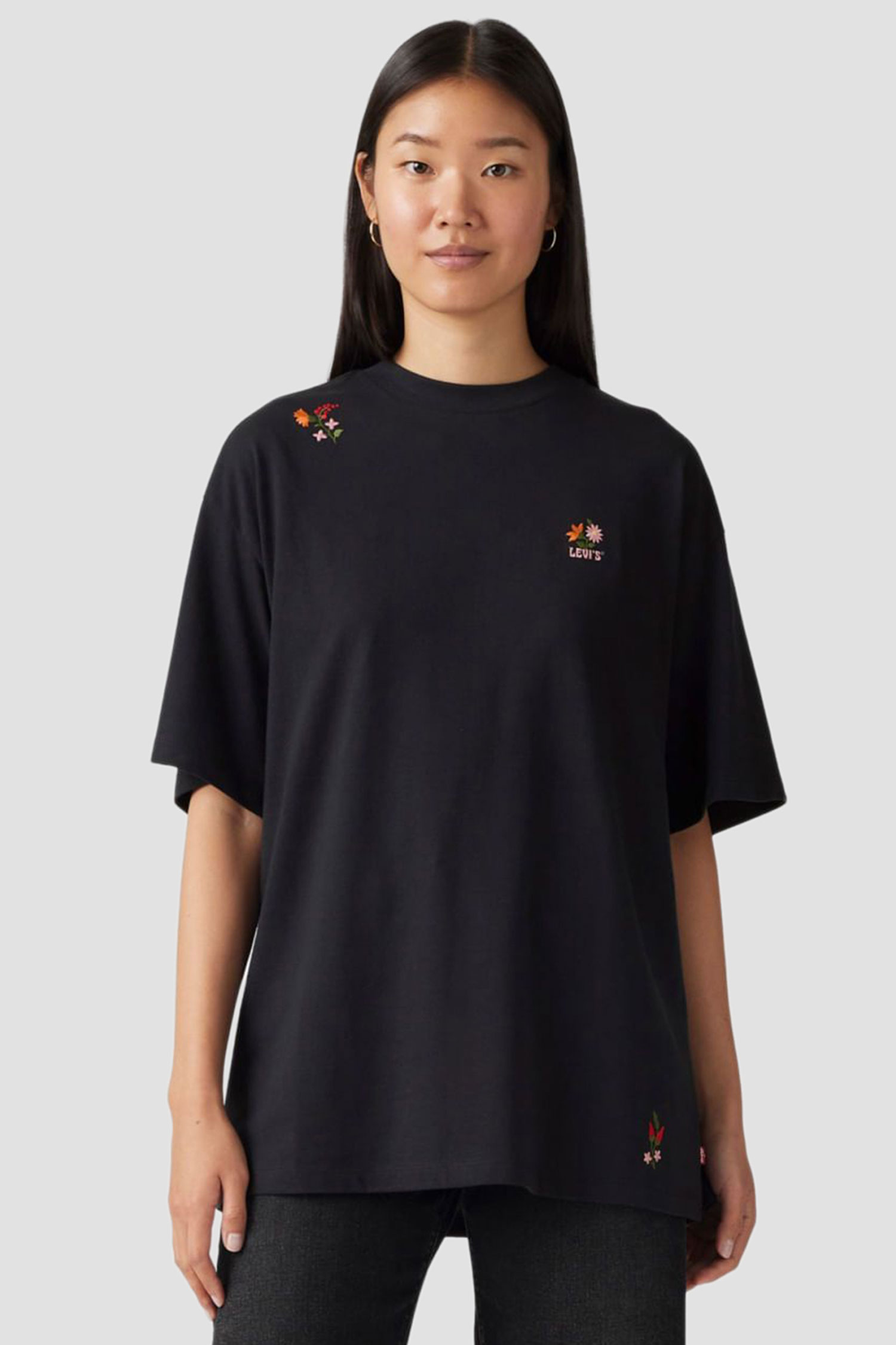 Жіноча чорна футболка Levi’s® A4924;0081
