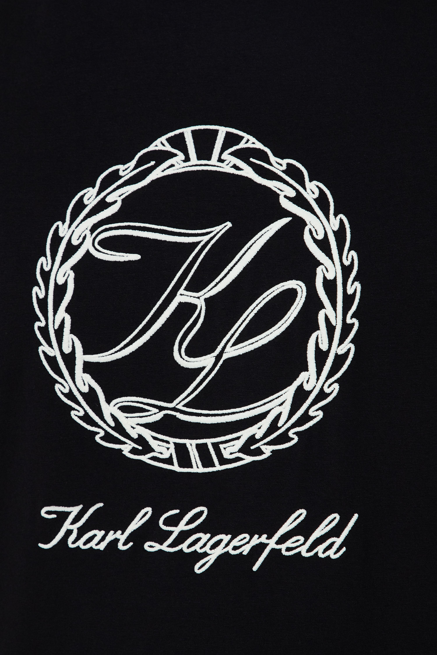 Мужская черная футболка Karl Lagerfeld 534221.755423;990