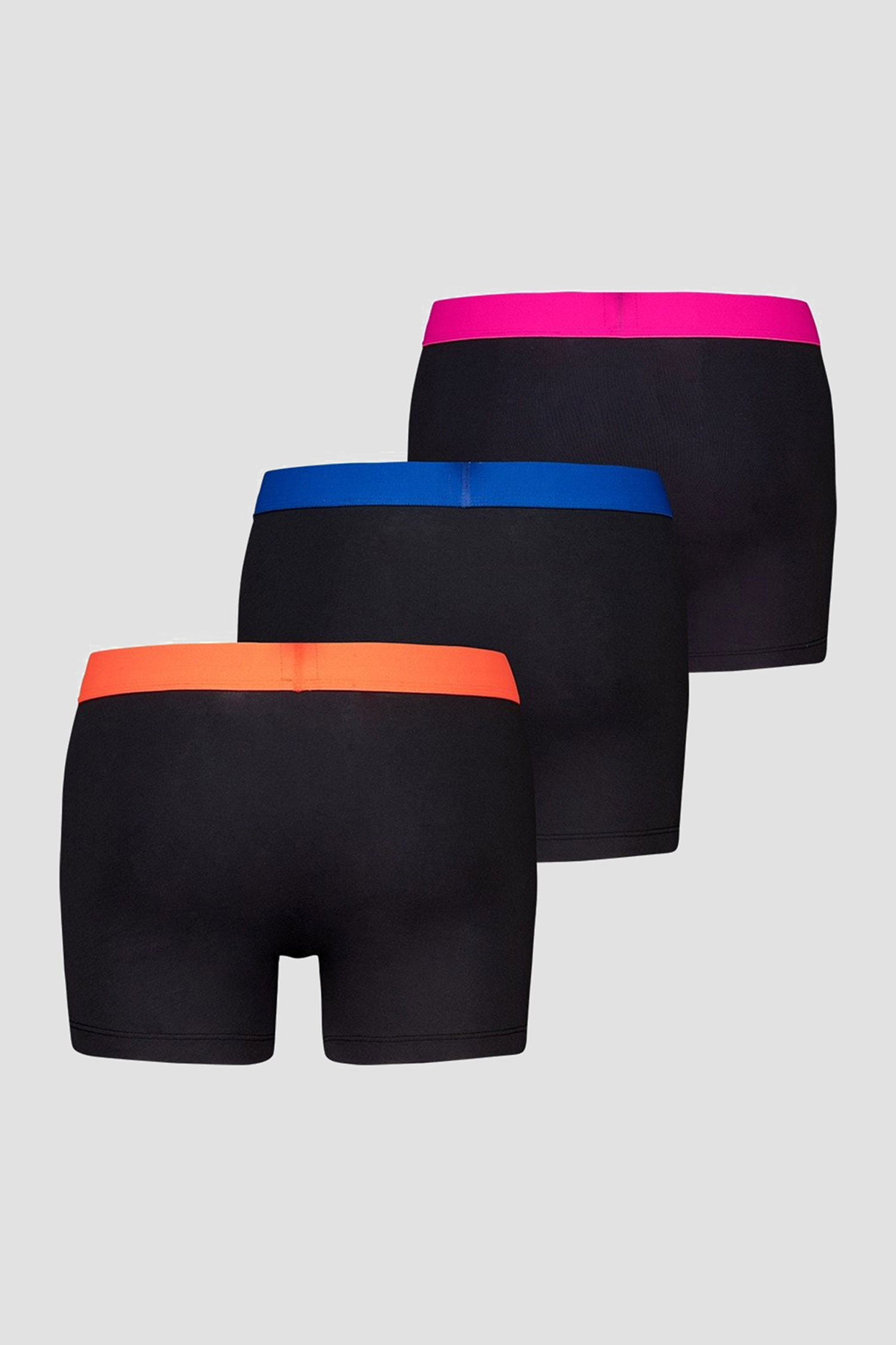 Мужские черные боксеры (3 шт) Levi’s® 701229547;001