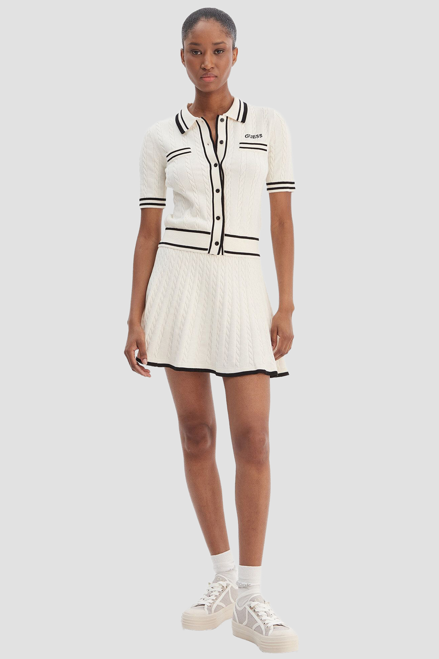 Жіночий білий кардиган Guess V6RR02.Z4652;G1O6