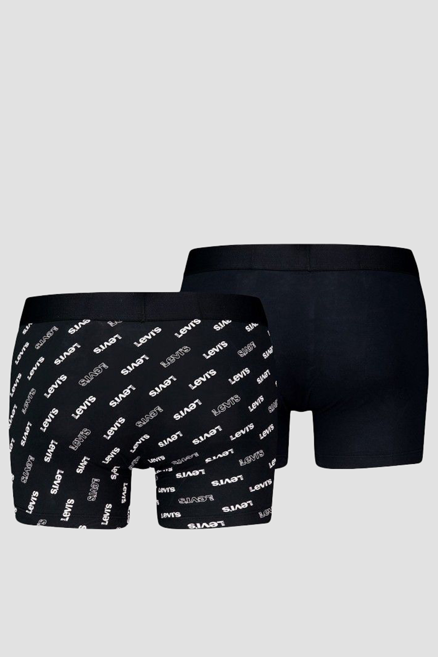 Чоловічі чорні боксери (2 шт) Levi’s® 701227428;003