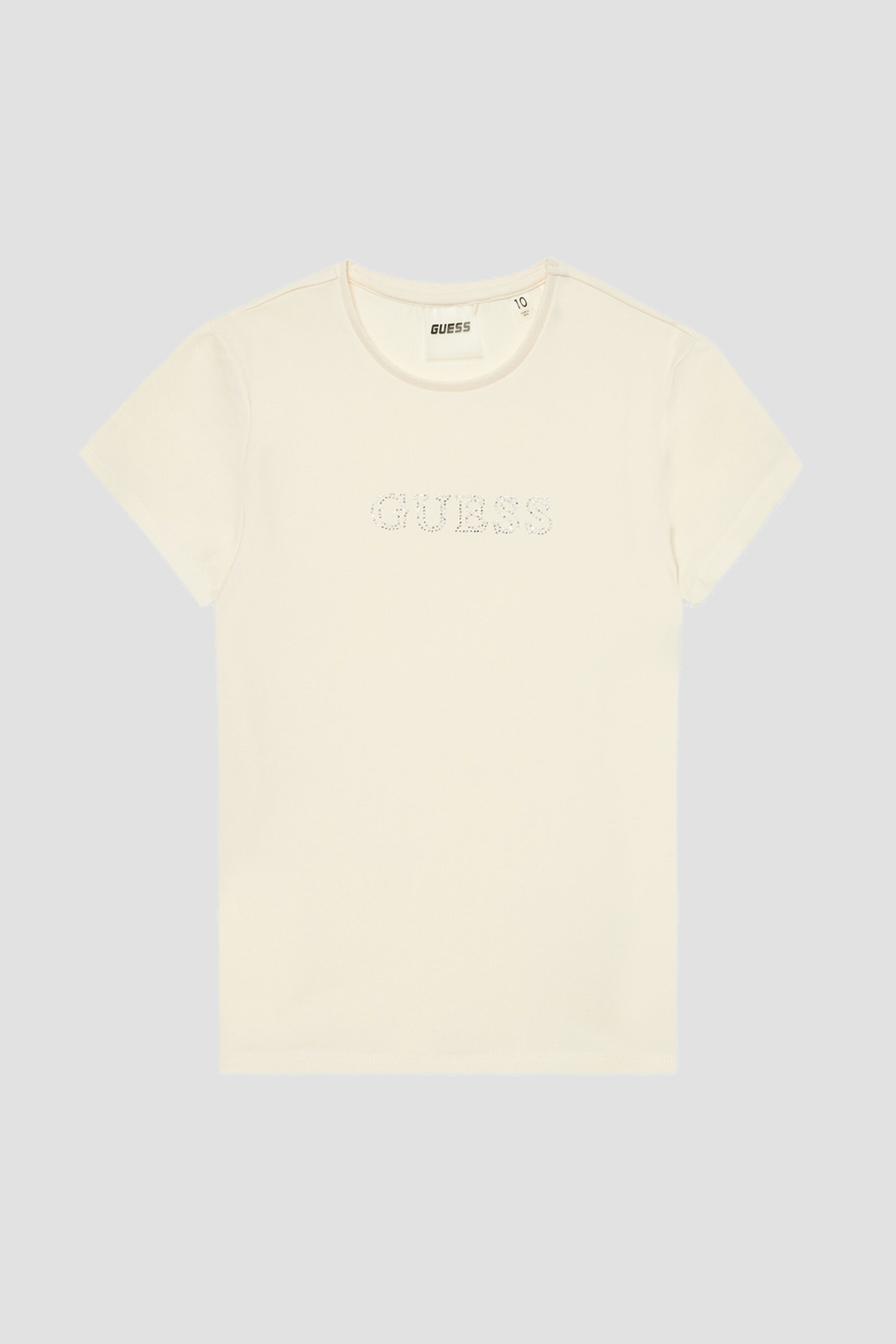 Детская бежевая футболка Guеss Kids J4RI49.J1314;G042