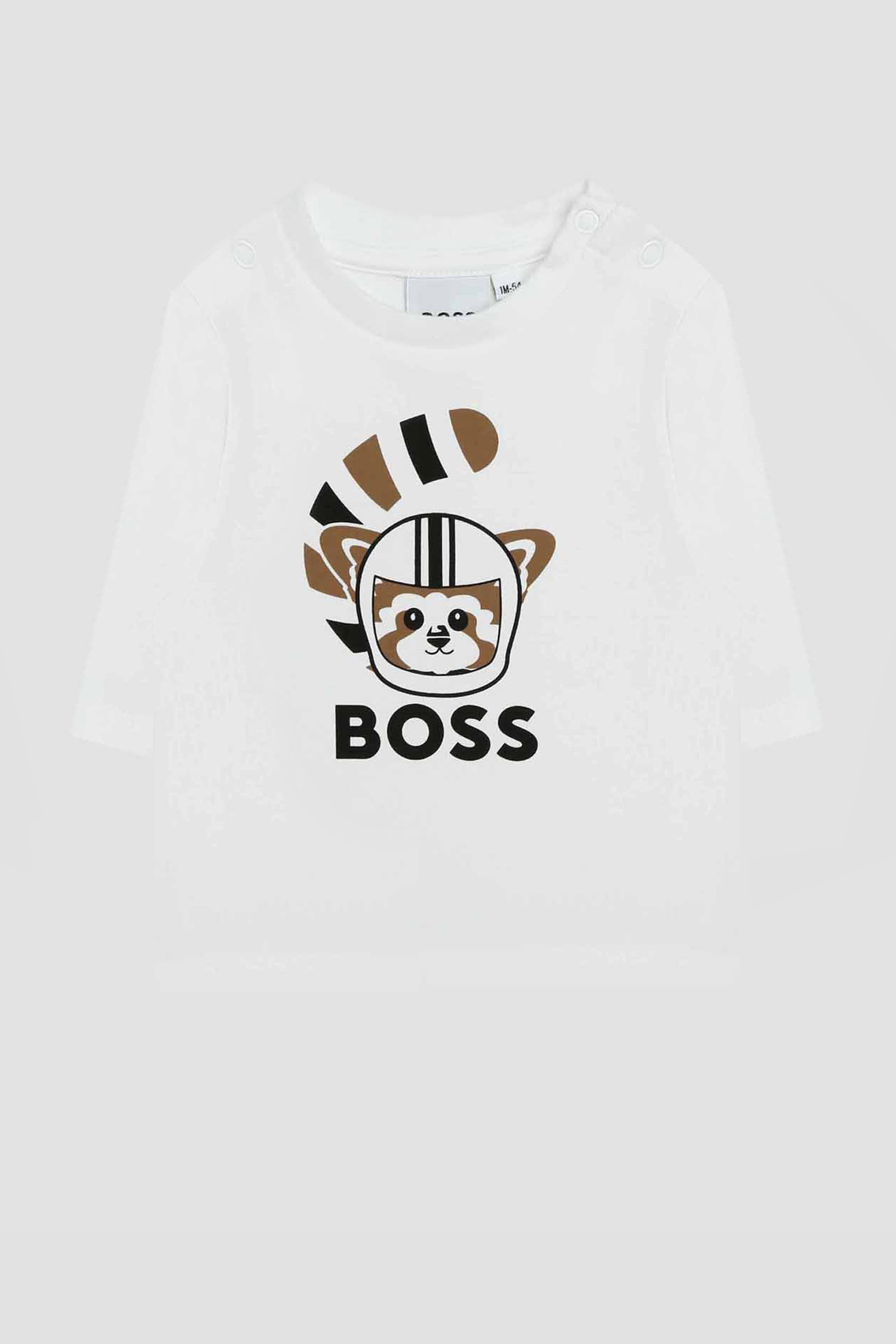 Детская белая футболка BOSS kids J95363;10P