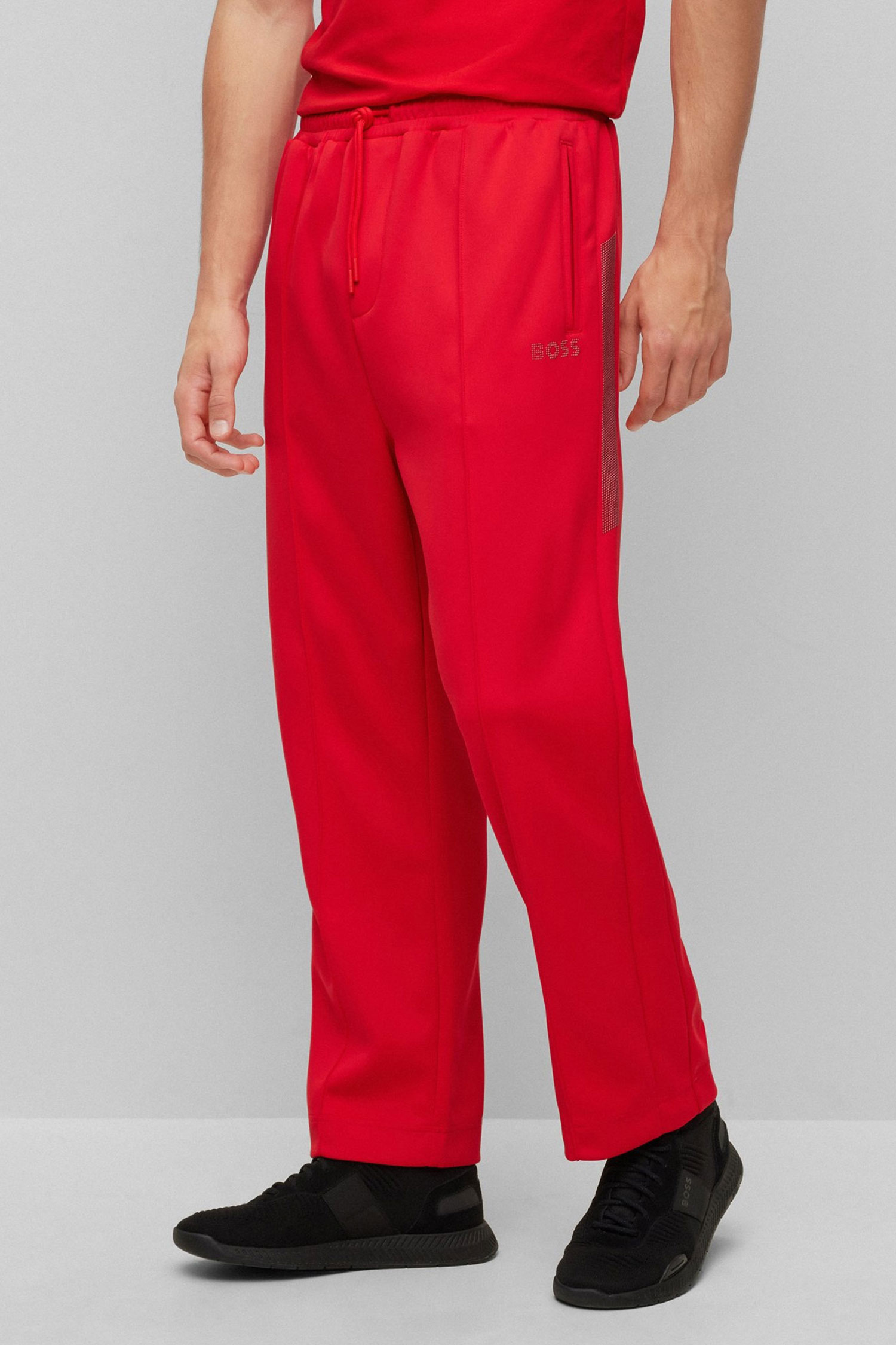 Мужские красные спортивные брюки BOSS 50485490;624