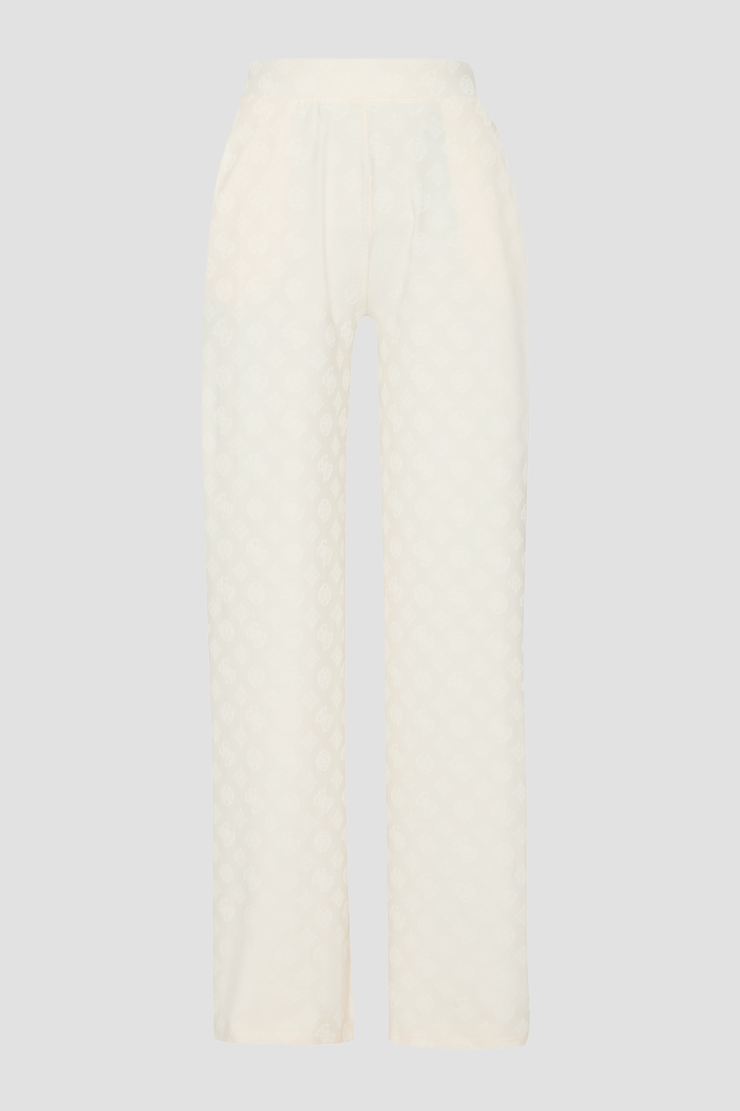 Жіночі бежеві брюки з візерунком Guess V5RB21.KCLG2;P6EB