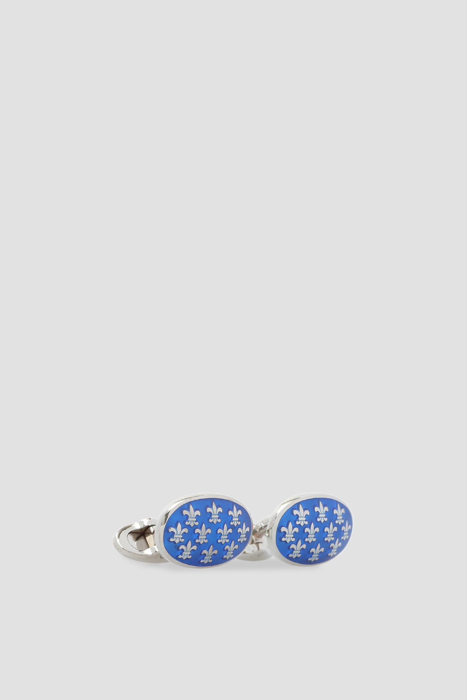 Мужские серебристые запонки Karl Lagerfeld 582186.805702;640