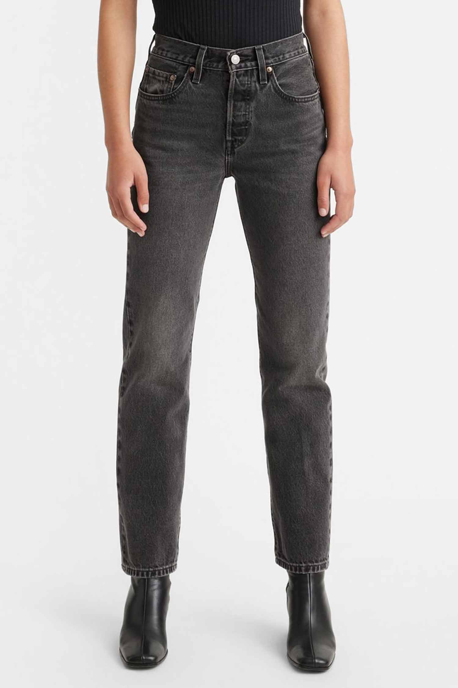 Жіночі чорні джинси 501® Levi’s® 12501;0452