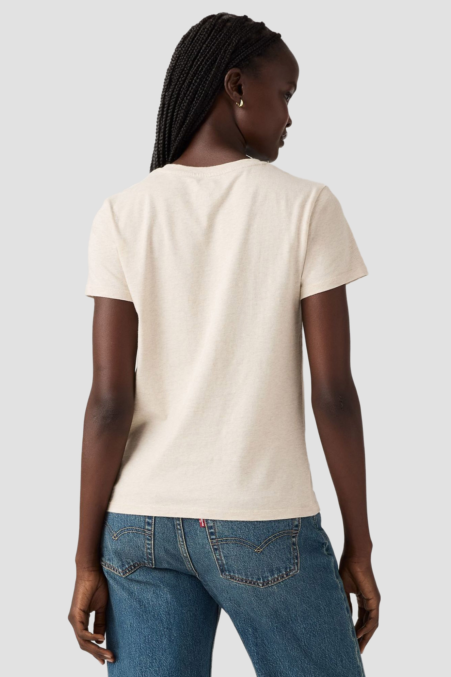 Женская бежевая футболка Levi’s® 17369;3184