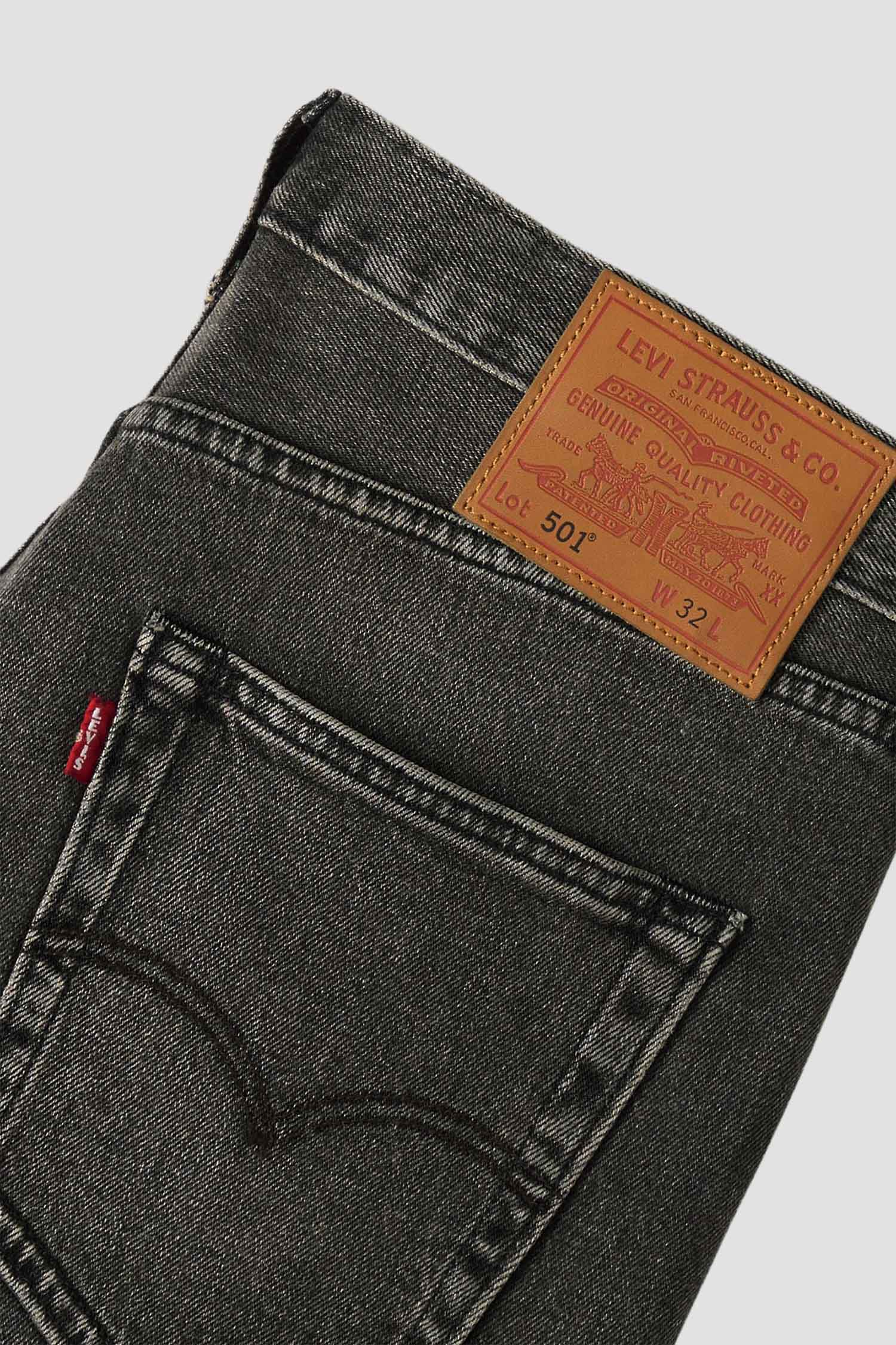 Мужские серые джинсовые шорты 501® Levi’s® 36512;0278