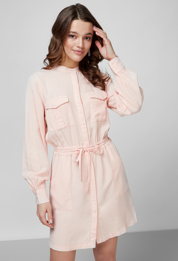 Женское персиковое платье Guess W2GK16.WDY62;F6Y2 — Ultrashop