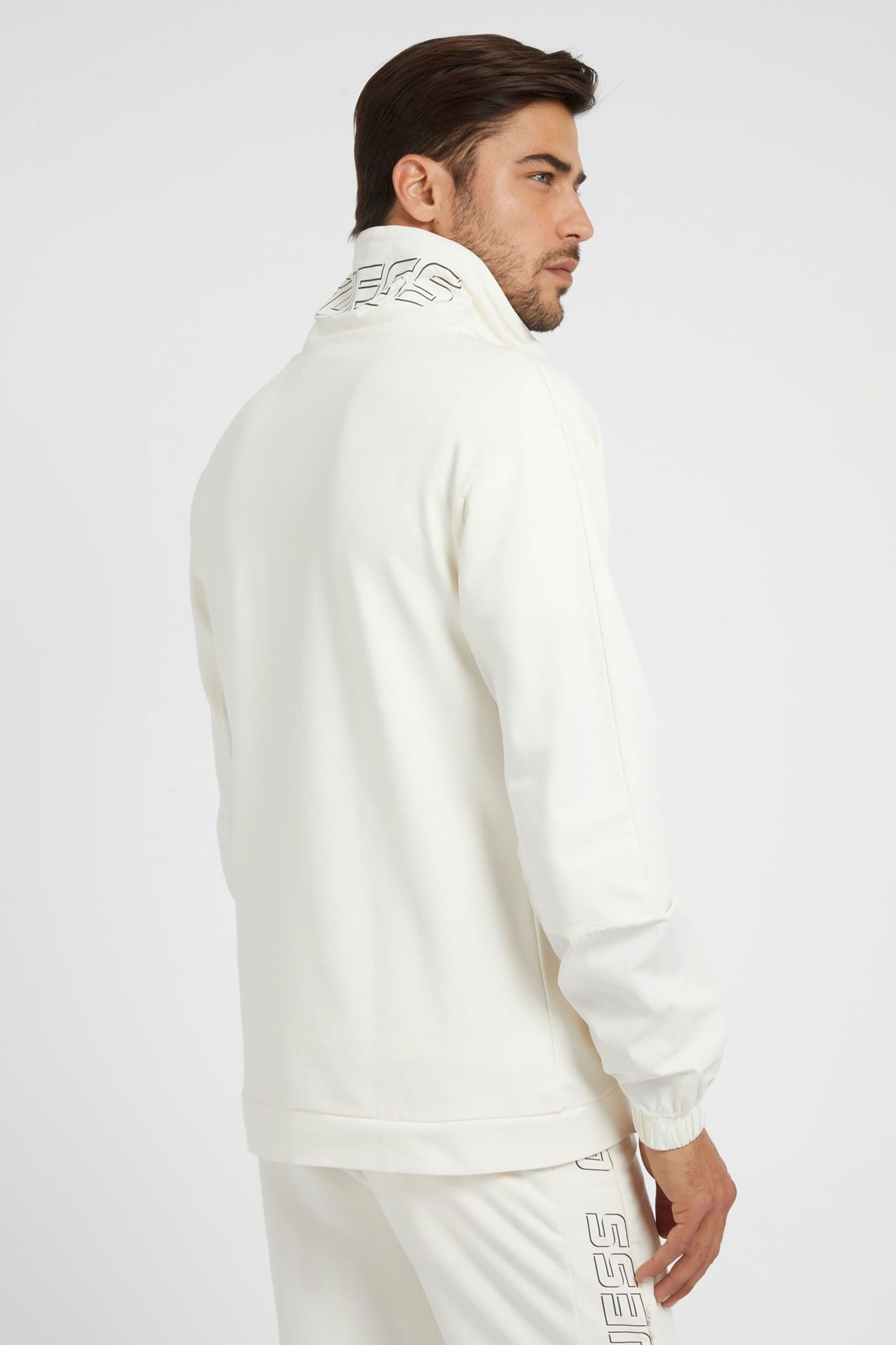 Мужская бежевая спортивная кофта Guess Z3YQ19.K6ZS0;G018