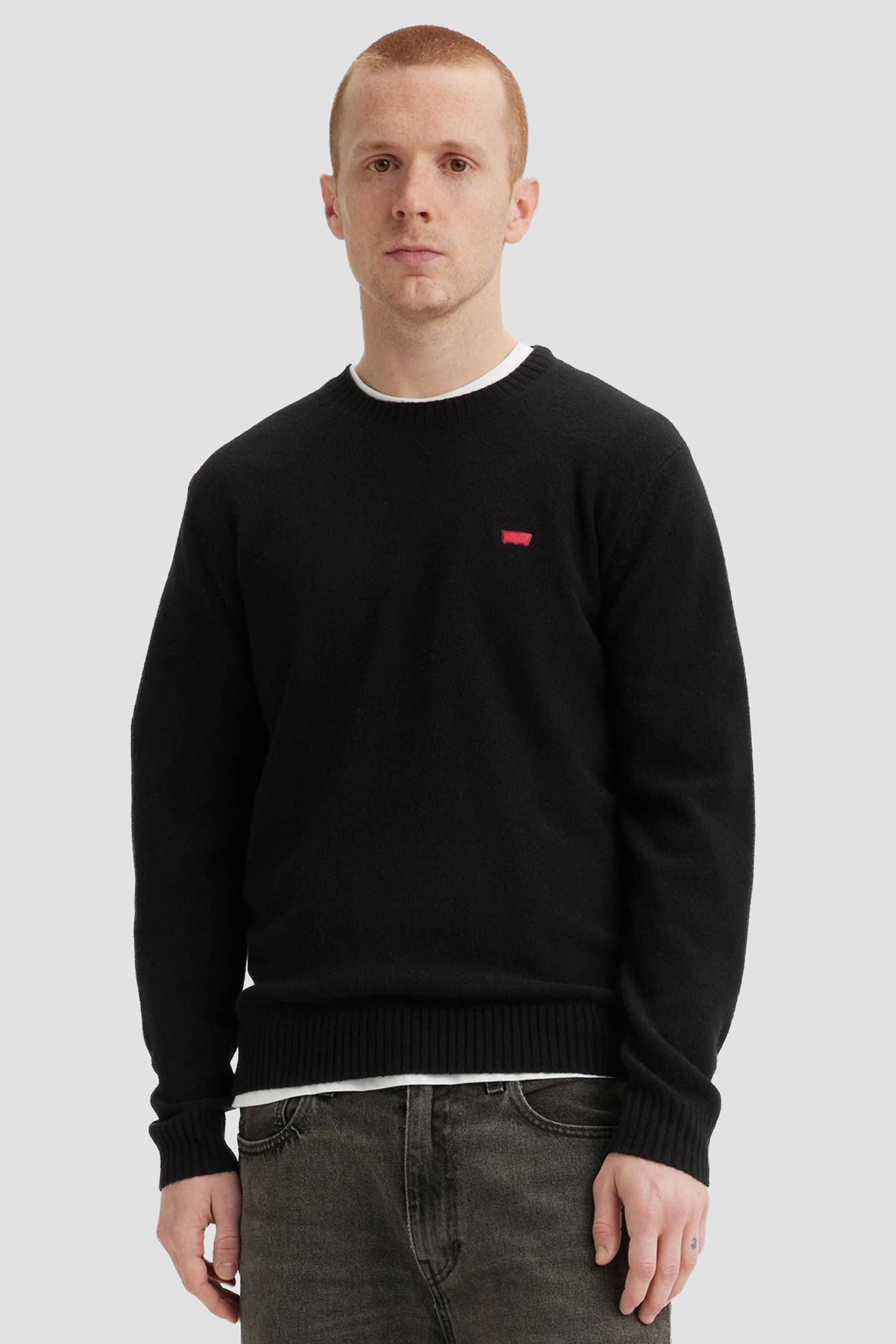 Чоловічий чорний вовняний джемпер Levi’s® A4320;0005
