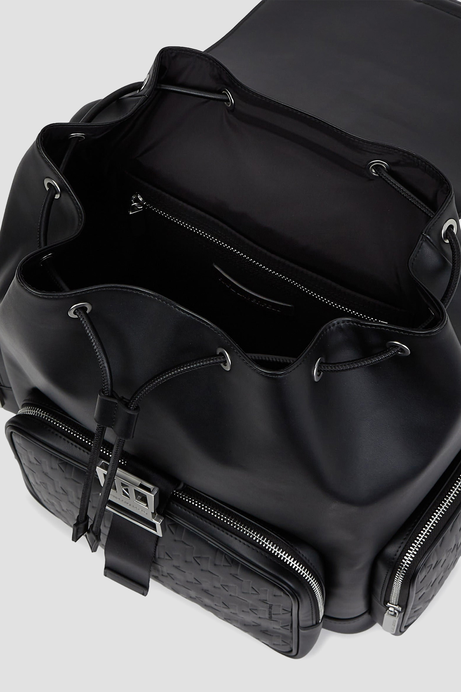 Чоловічий чорний рюкзак Karl Lagerfeld B1M30217;999