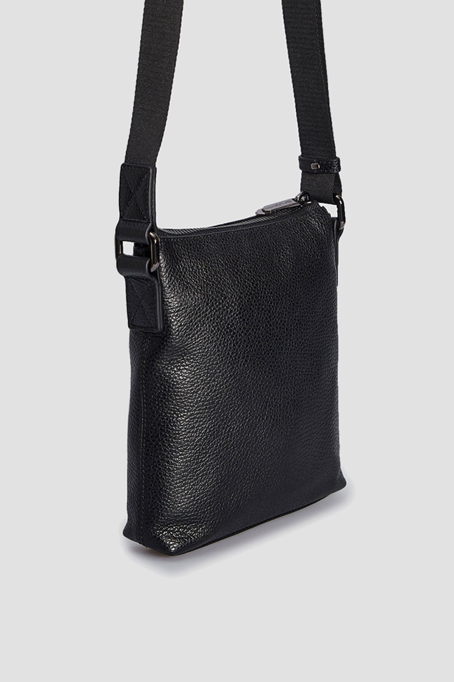 Мужская черная кожаная сумка BALDININI C4B002XXTORE;0000