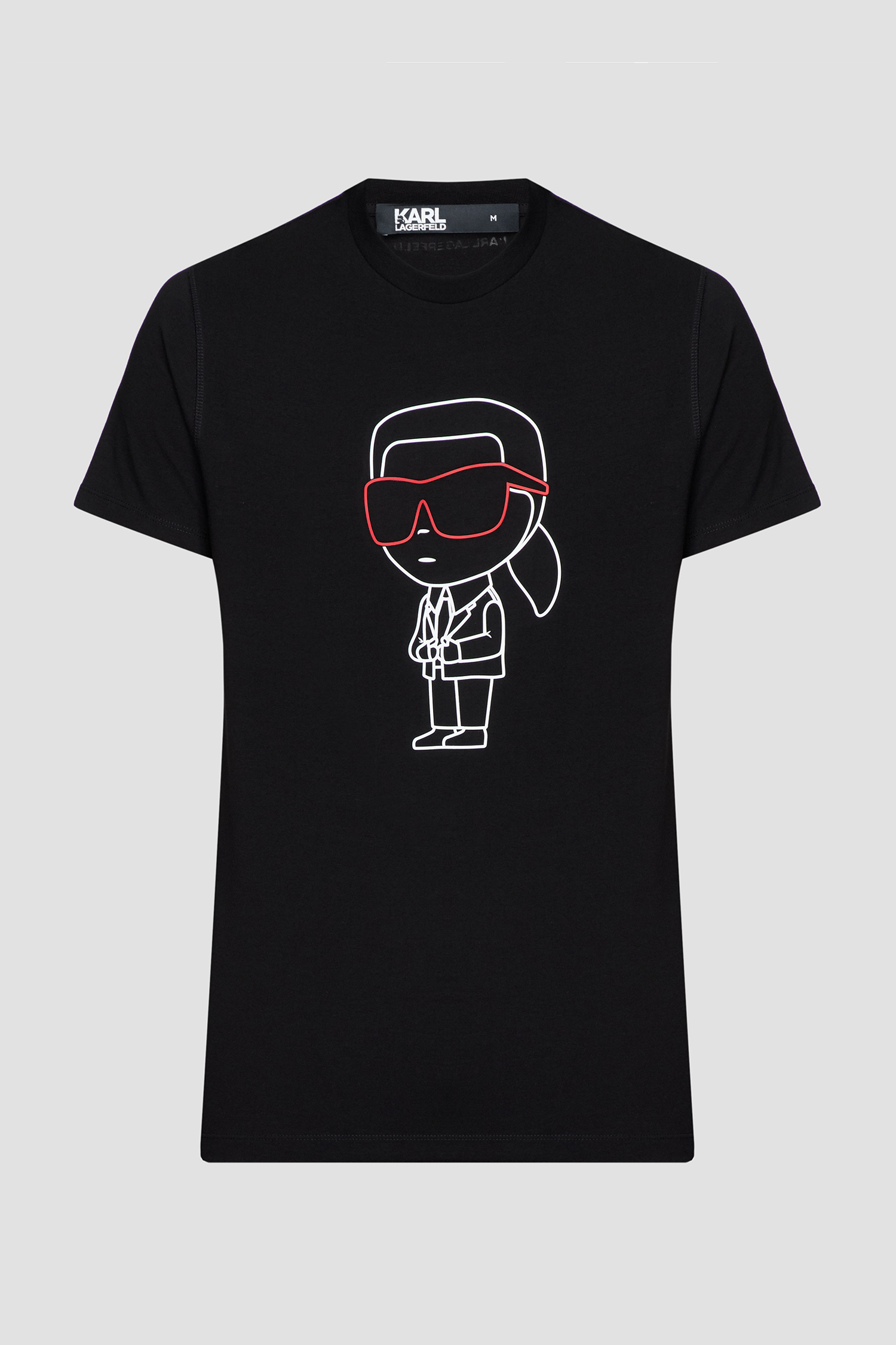 Мужская черная футболка Karl Lagerfeld 532221.755420;990