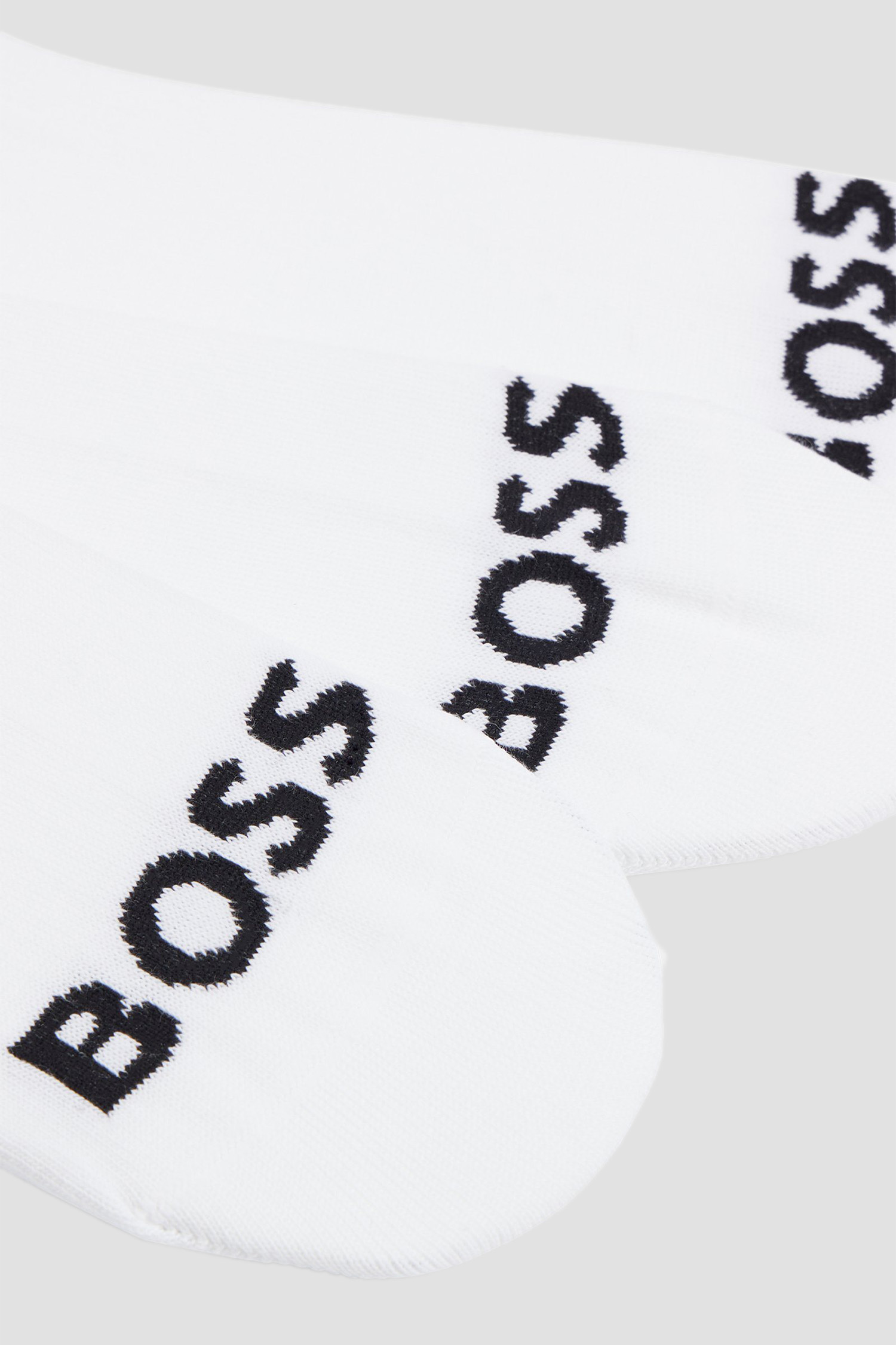 Женские белые носки (3 пары) BOSS 50502073;100
