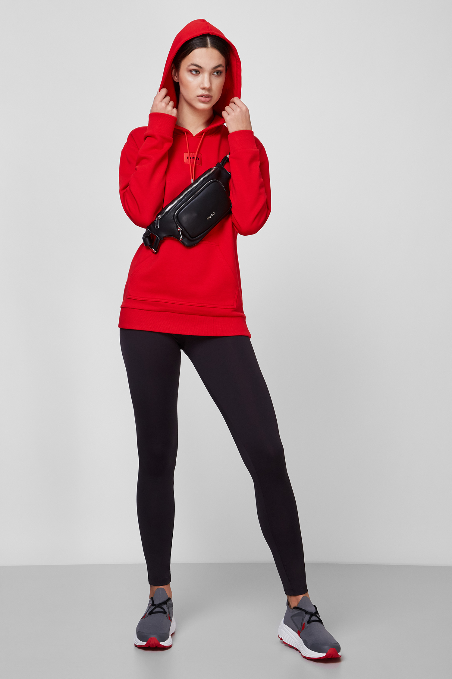 Жіноче червоне худі HUGO 50455958;693