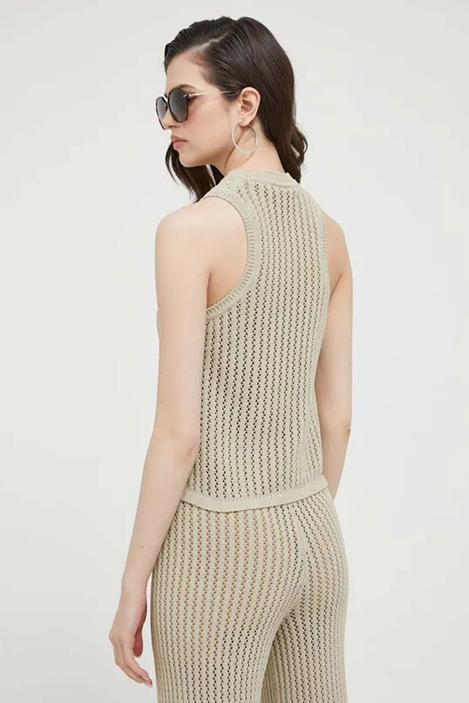 Жіночий бежевий топ HUGO 50489899;265