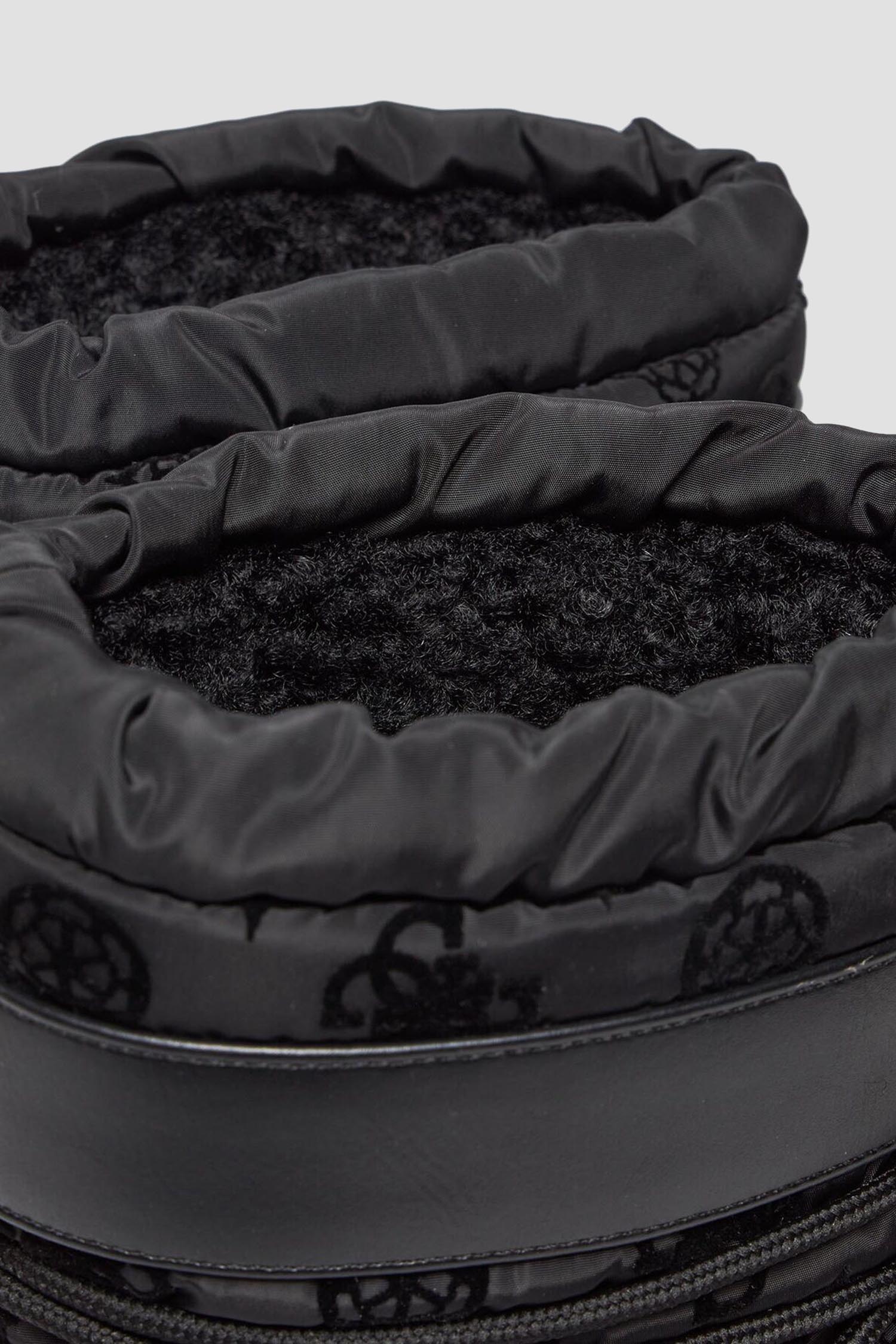 Женские черные дутики Guess FL8DRA.FAL10;BLACK