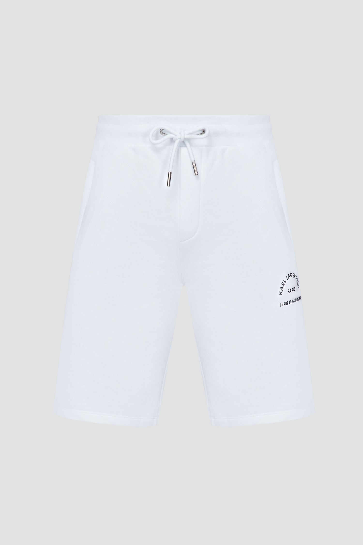 Мужские белые шорты Karl Lagerfeld 532900.705027;10