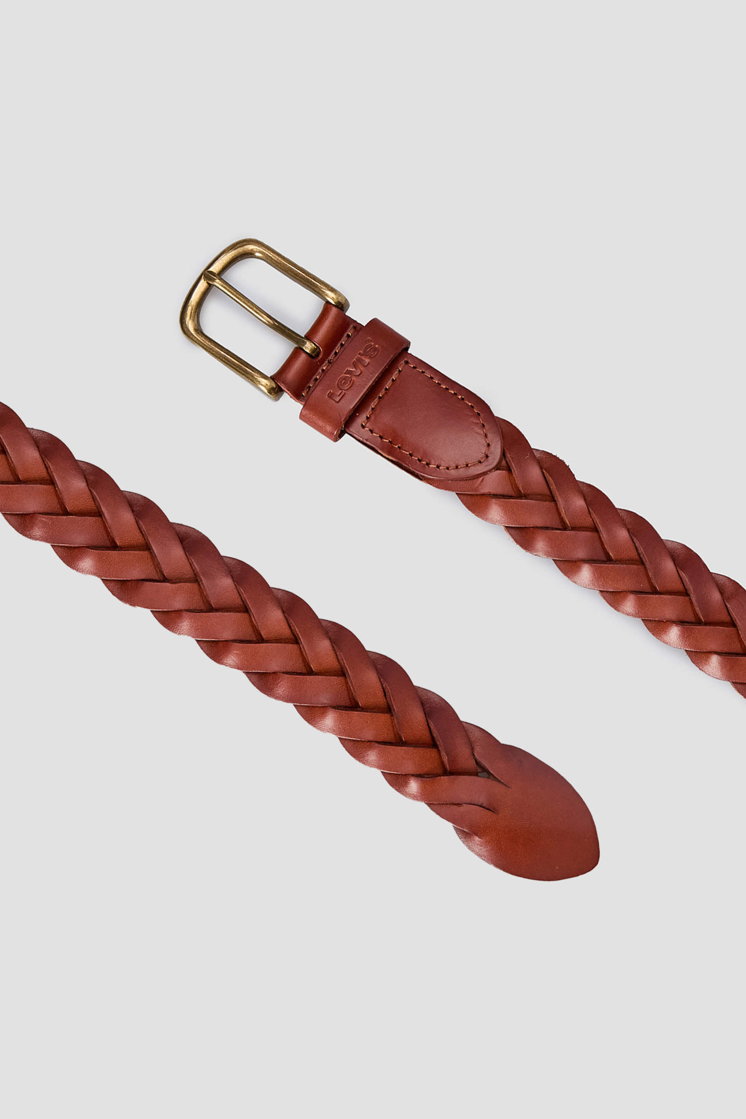 Коричневий шкіряний ремінь Levi’s® 235675;104.99