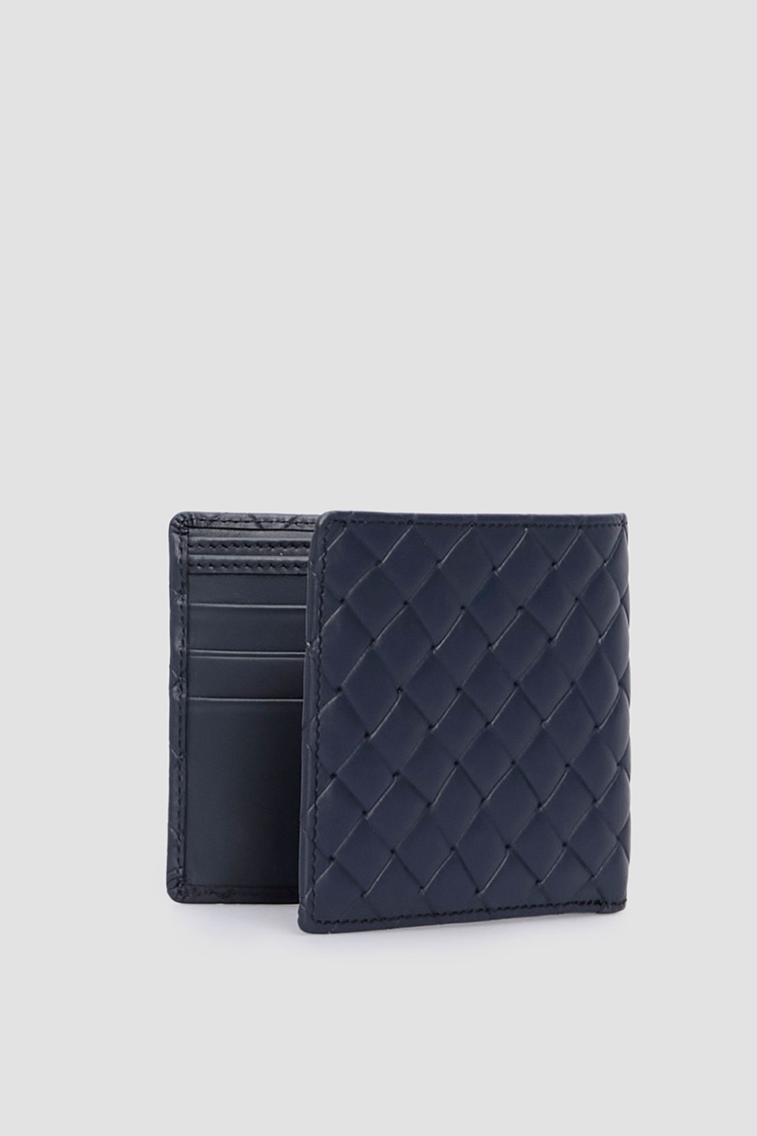 Мужской темно-синий кожаный кошелек BALDININI Q3B001XXINTR;9906