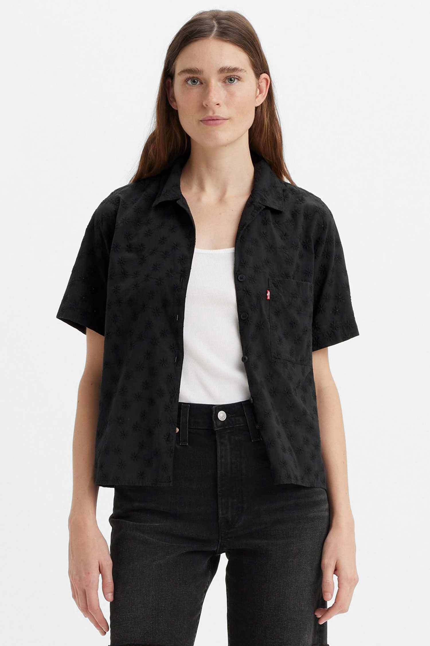 Женская черная рубашка Levi’s® A7175;0009