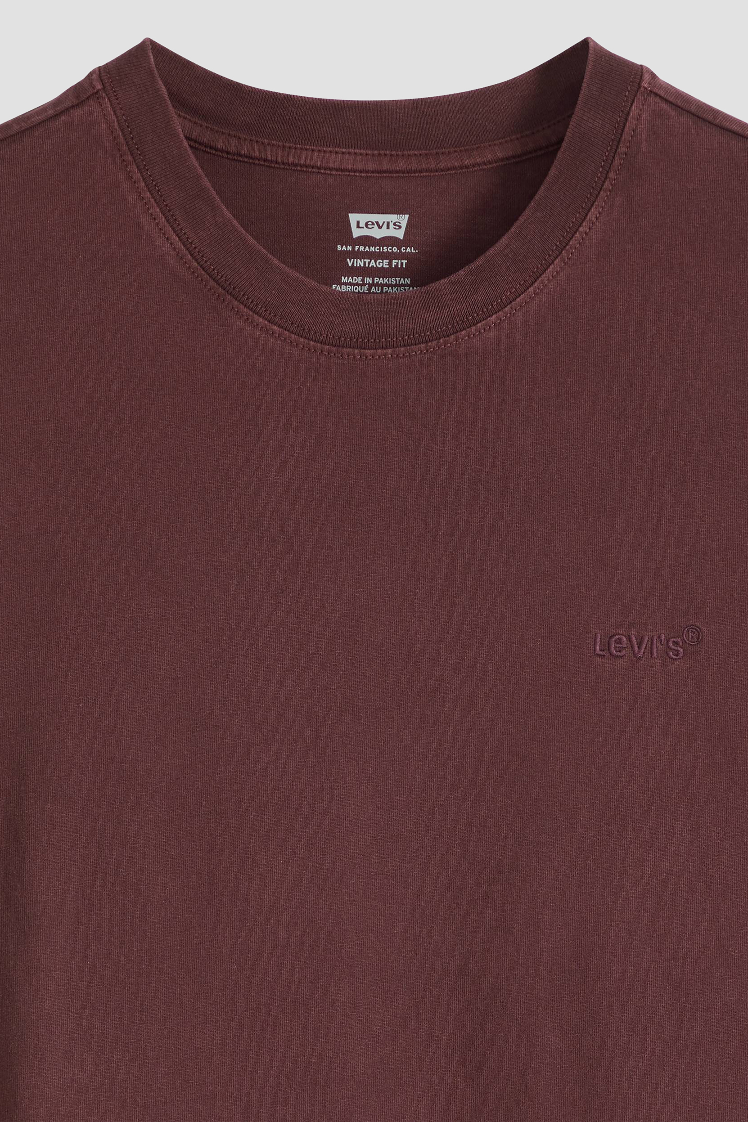 Мужская бордовая футболка Levi’s® A0637;0224