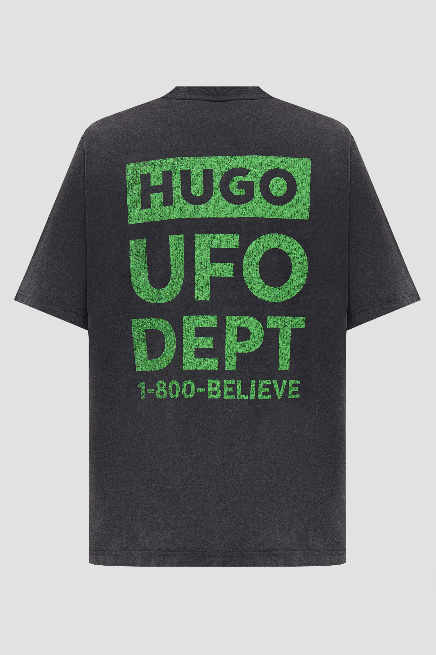 Мужская черная футболка HUGO BLUE 50560090;001