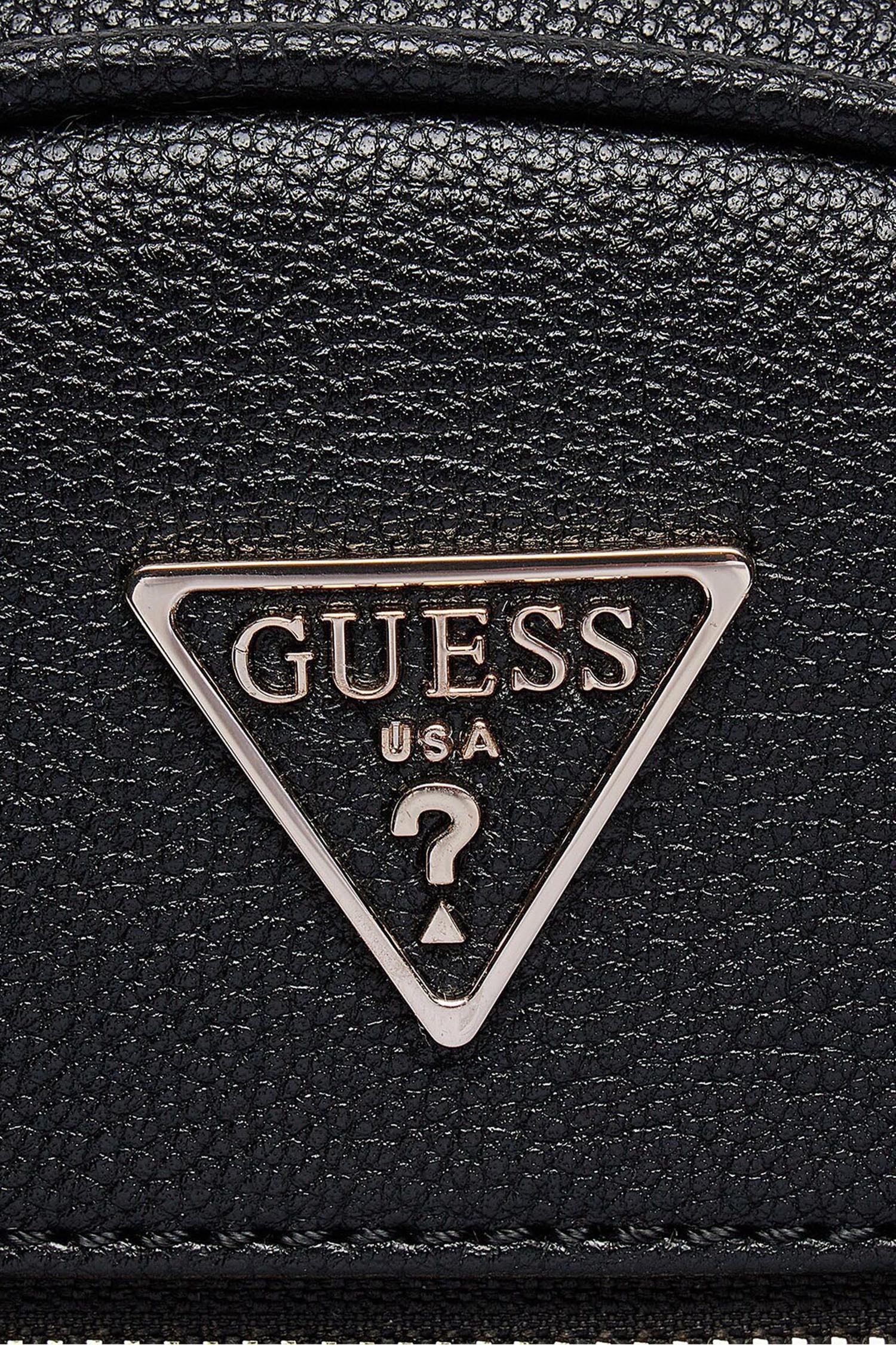 Жіночий чорний рюкзак Guess HWBG90.06320;BLA