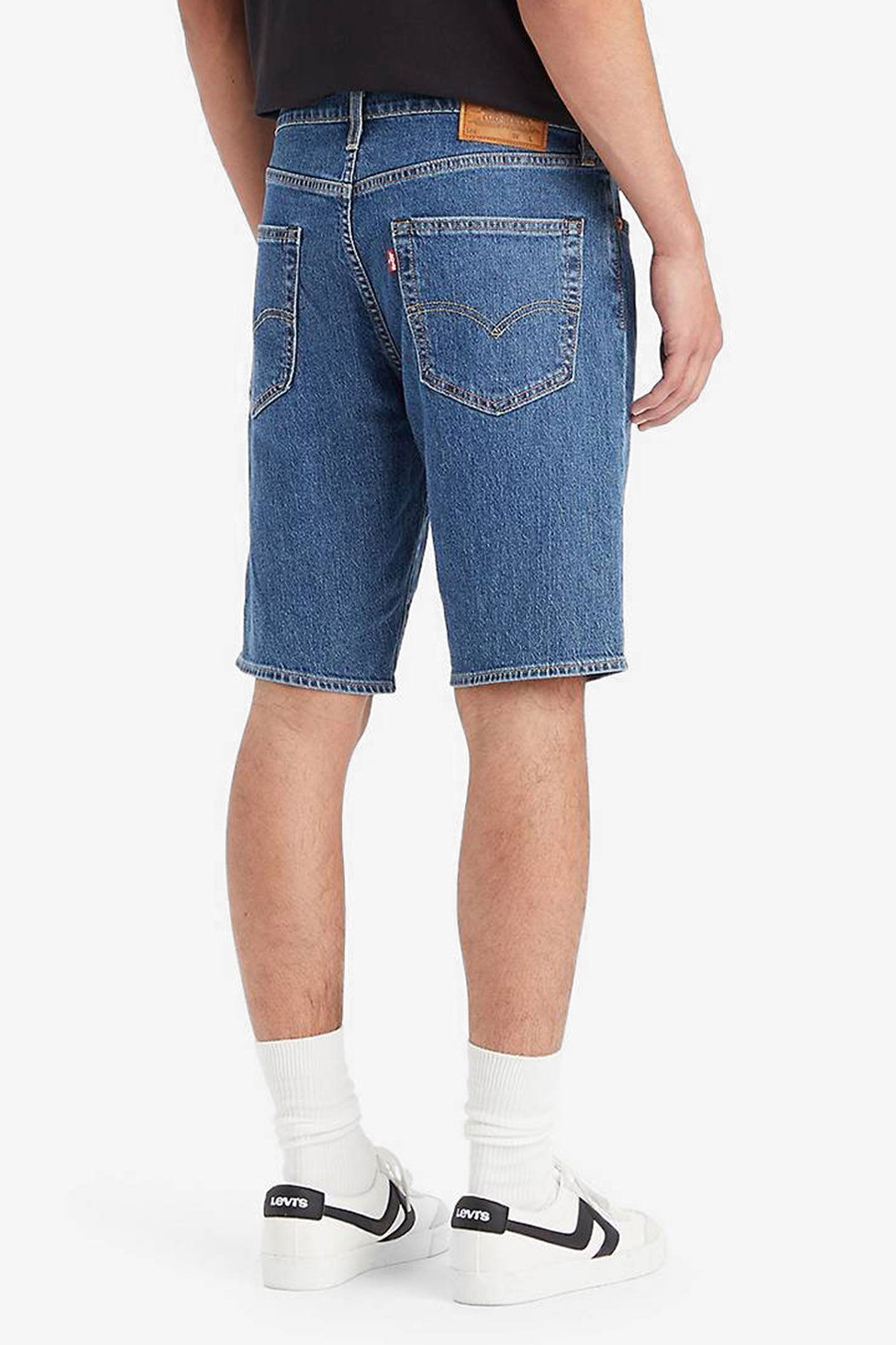 Чоловічі сині джинсові шорти 405™ Levi’s® 39864;0137