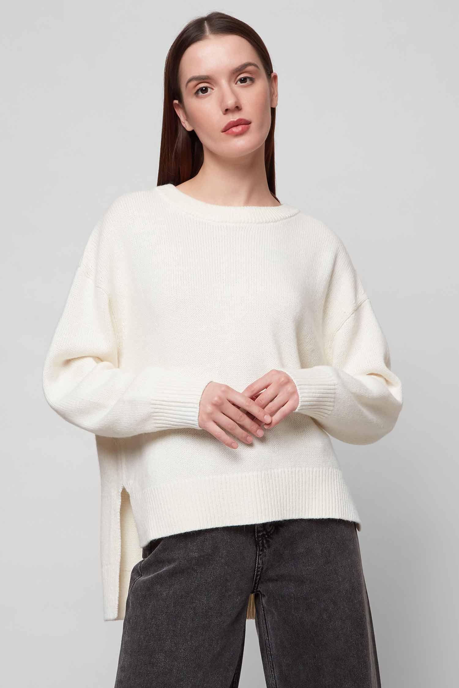 Женский белый свитер HUGO 50458597;102