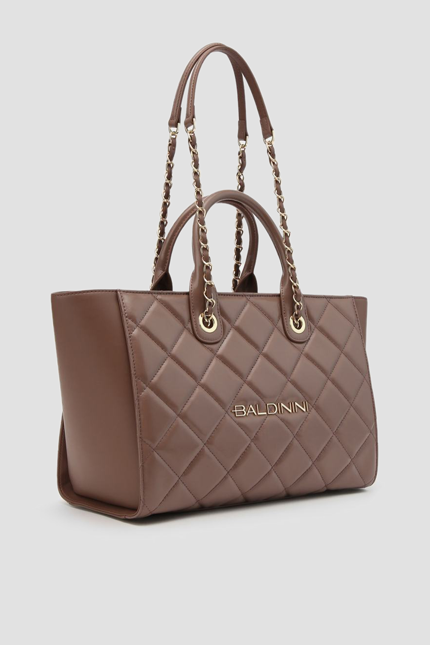 Жіноча коричнева шкіряна сумка BALDININI G4FPWGEW0012;022