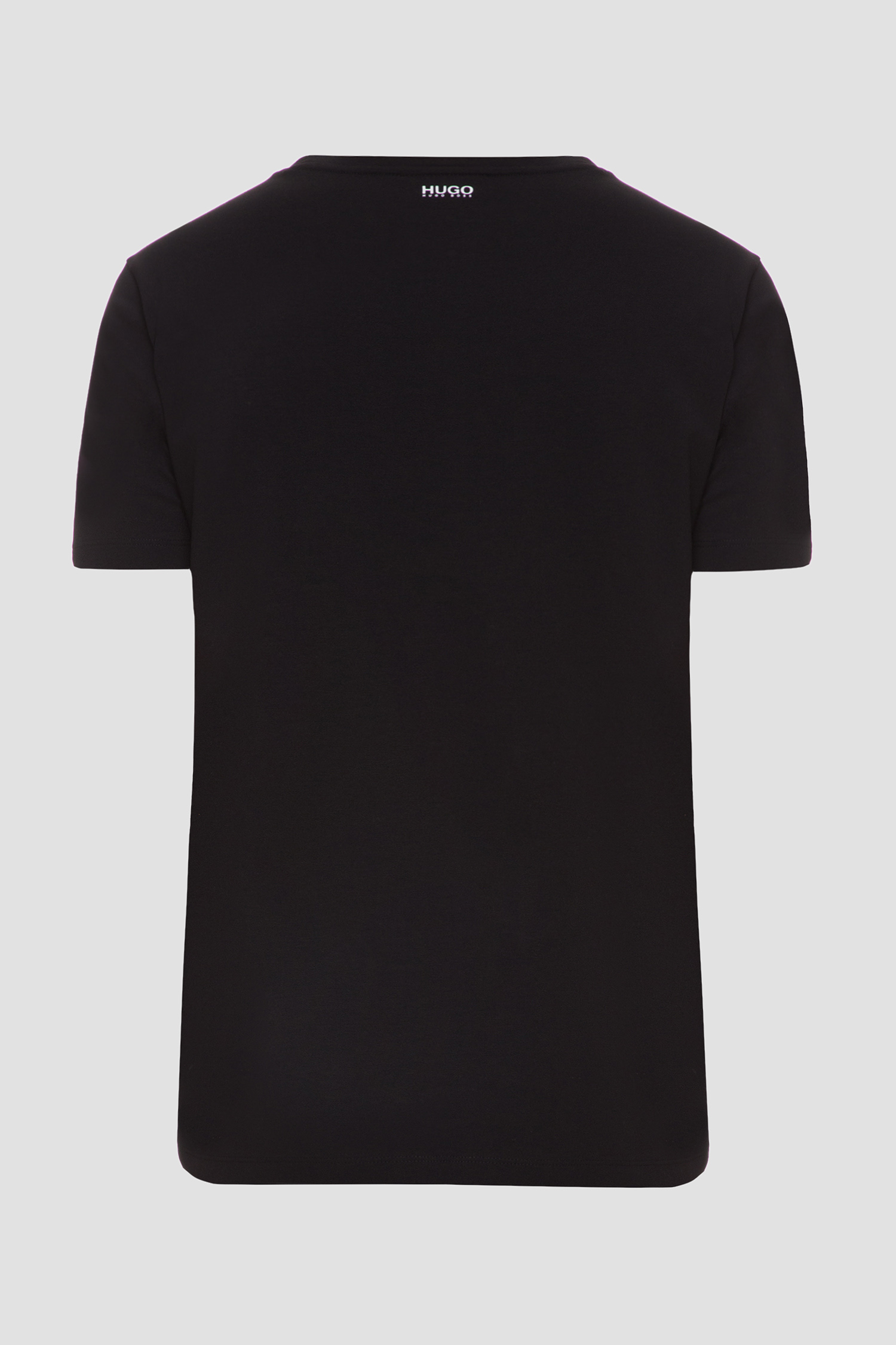 Мужская черная футболка (2 шт) HUGO 50325440;001