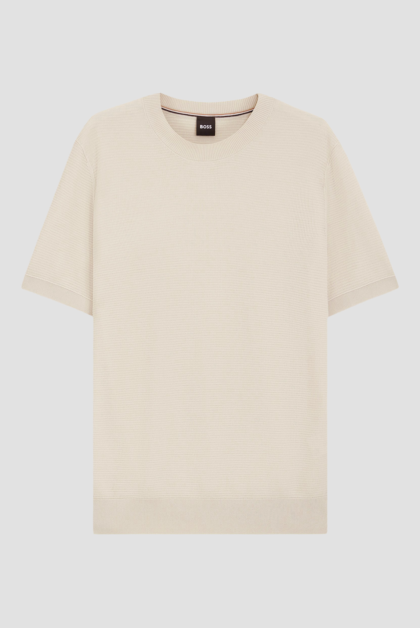 Чоловічий бежевий джемпер BOSS 50543161;131