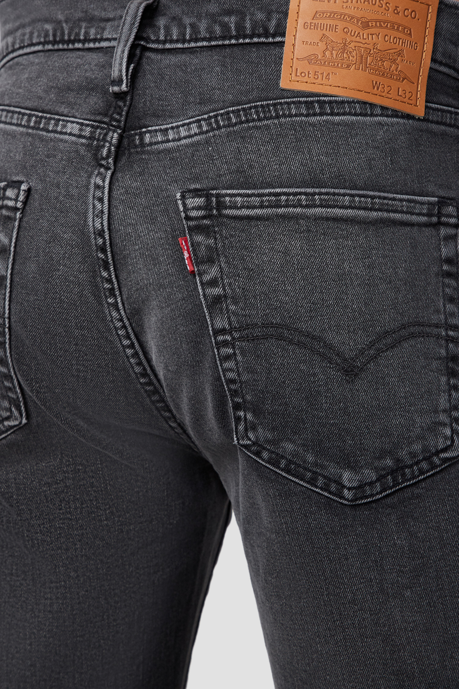 Чоловічі сірі джинси 514® Straight Levi’s® 00514;1676