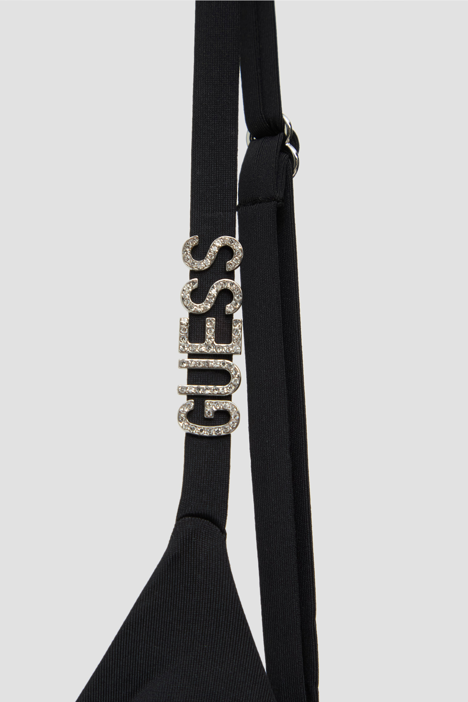 Женский черный лиф от купальника Guess E5GJ11.MC040;JBLK