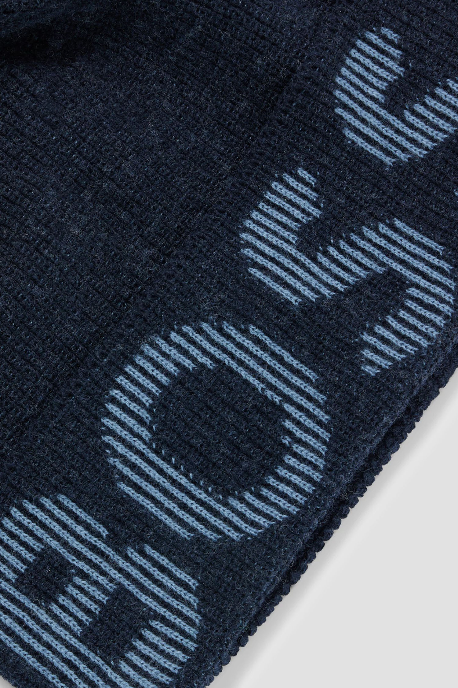 Мужская темно-синяя шапка BOSS 50495296;404