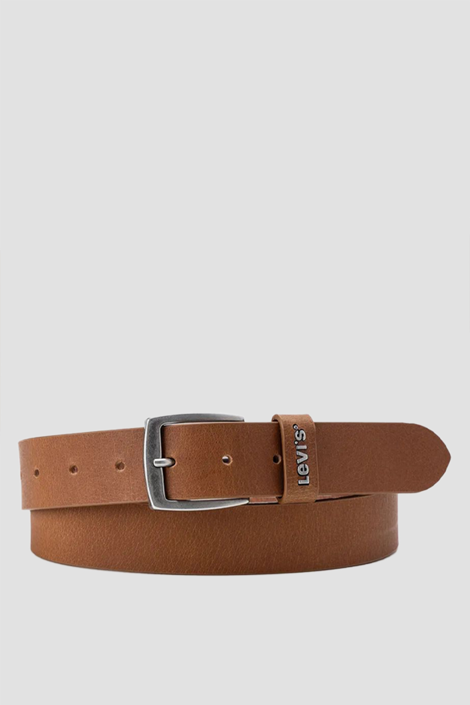 Чоловічий рудий шкіряний ремінь Levi’s® 002FZ;0001