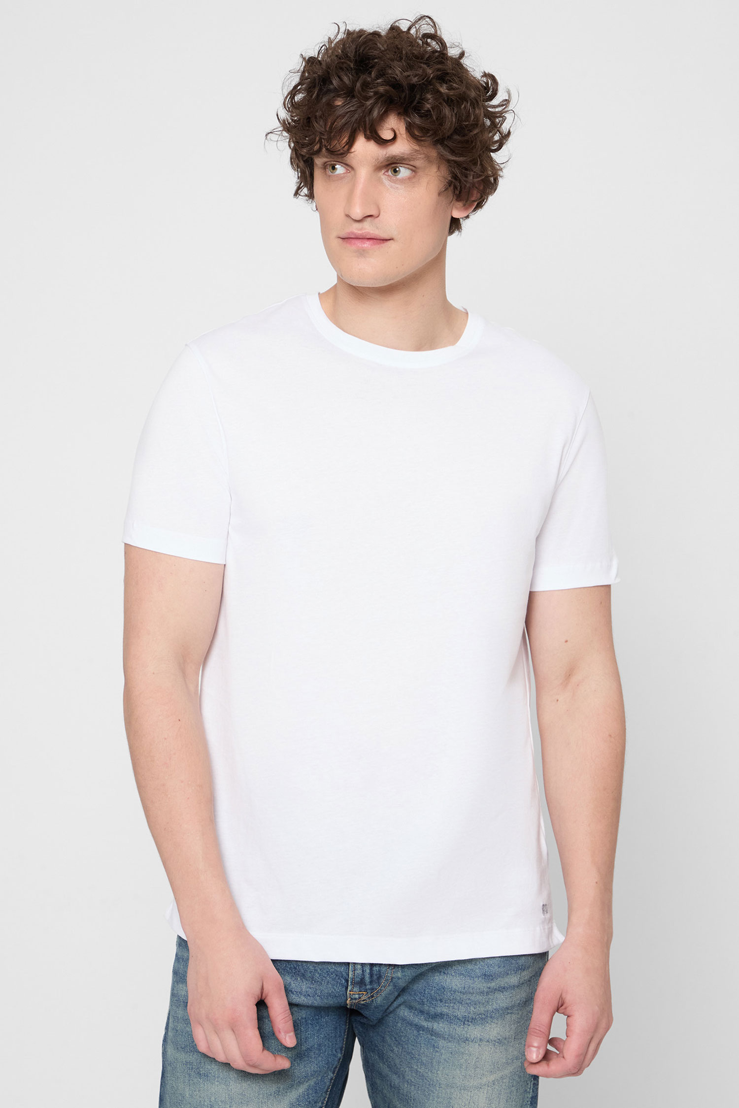 Мужская белая футболка BECKHAM x BOSS BOSS 50549230;100
