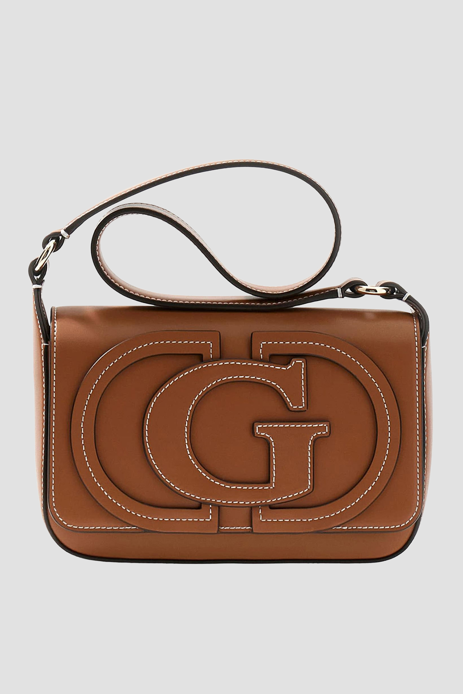 Жіноча коричнева сумка Guess HWVG97.40190;CAR