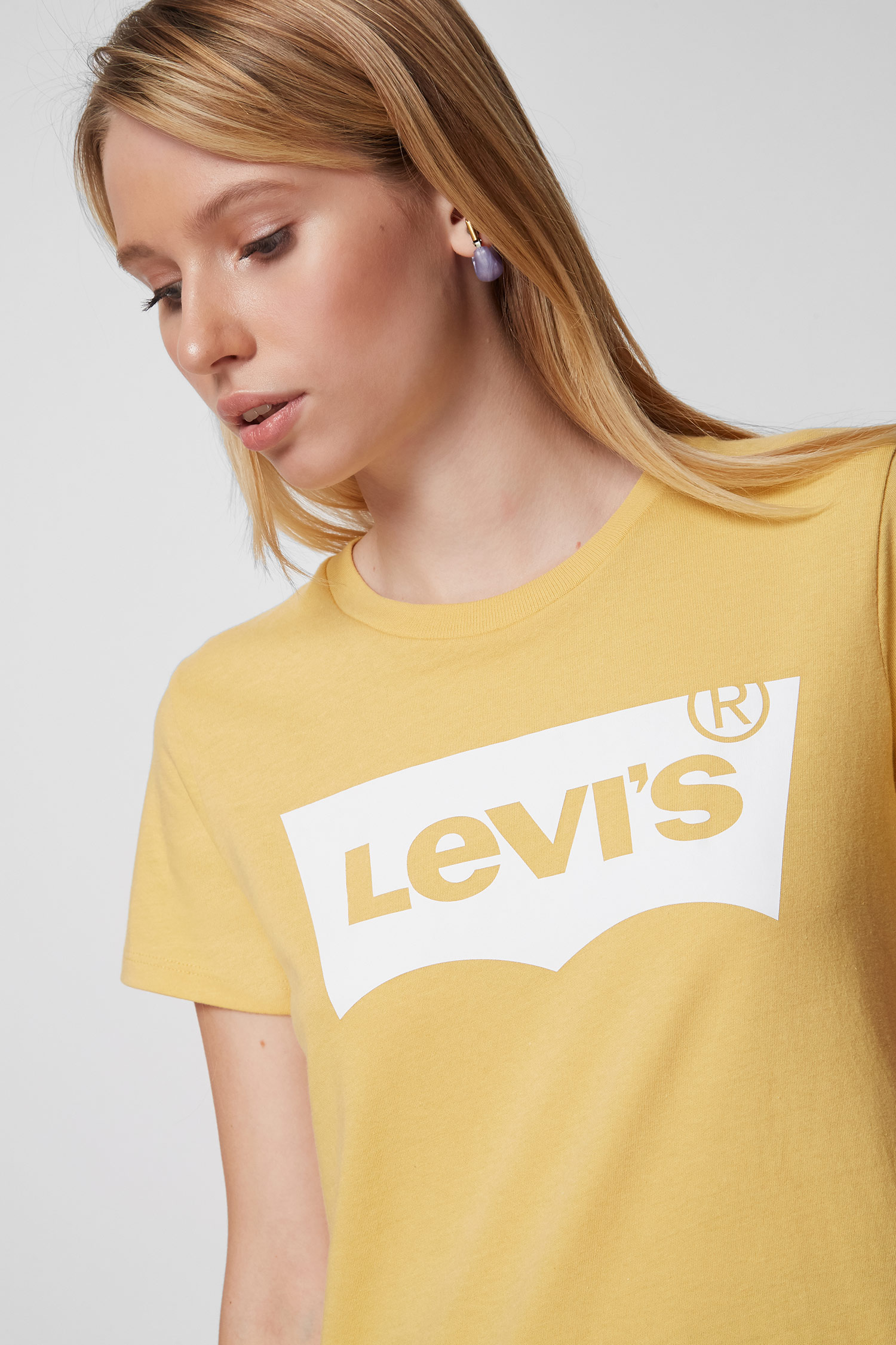 Женская желтая футболка Levi’s® 17369;0778