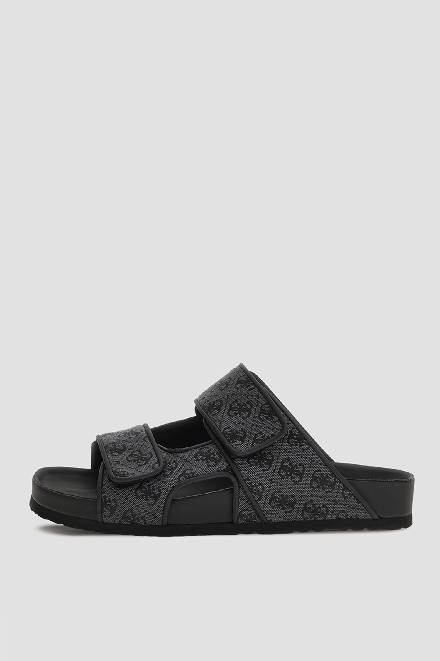 Чоловічі темно-сірі слайдери з візерунком Guess FMGIGJ.FAL03;COBLA